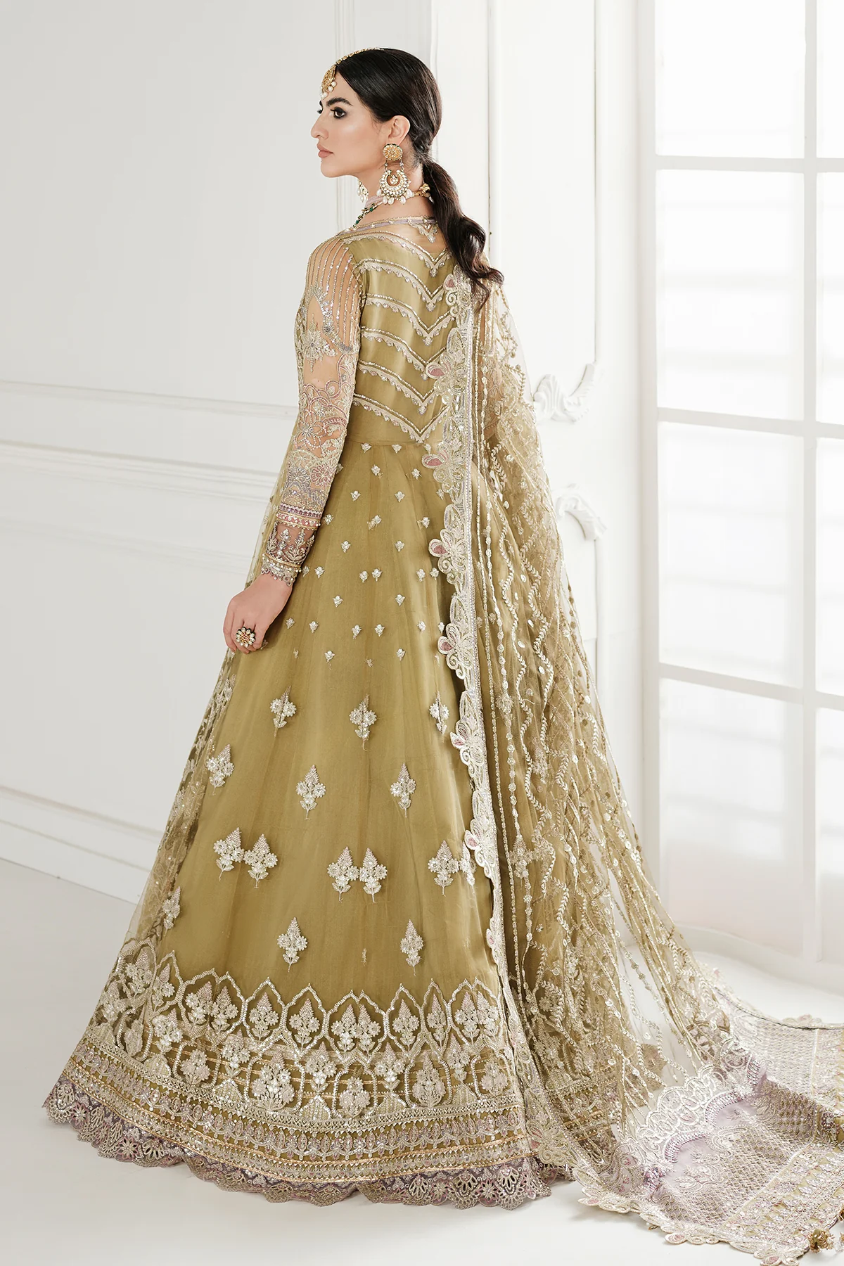 EMBROIDERED NET CH10-02 STITCHED - Image 5