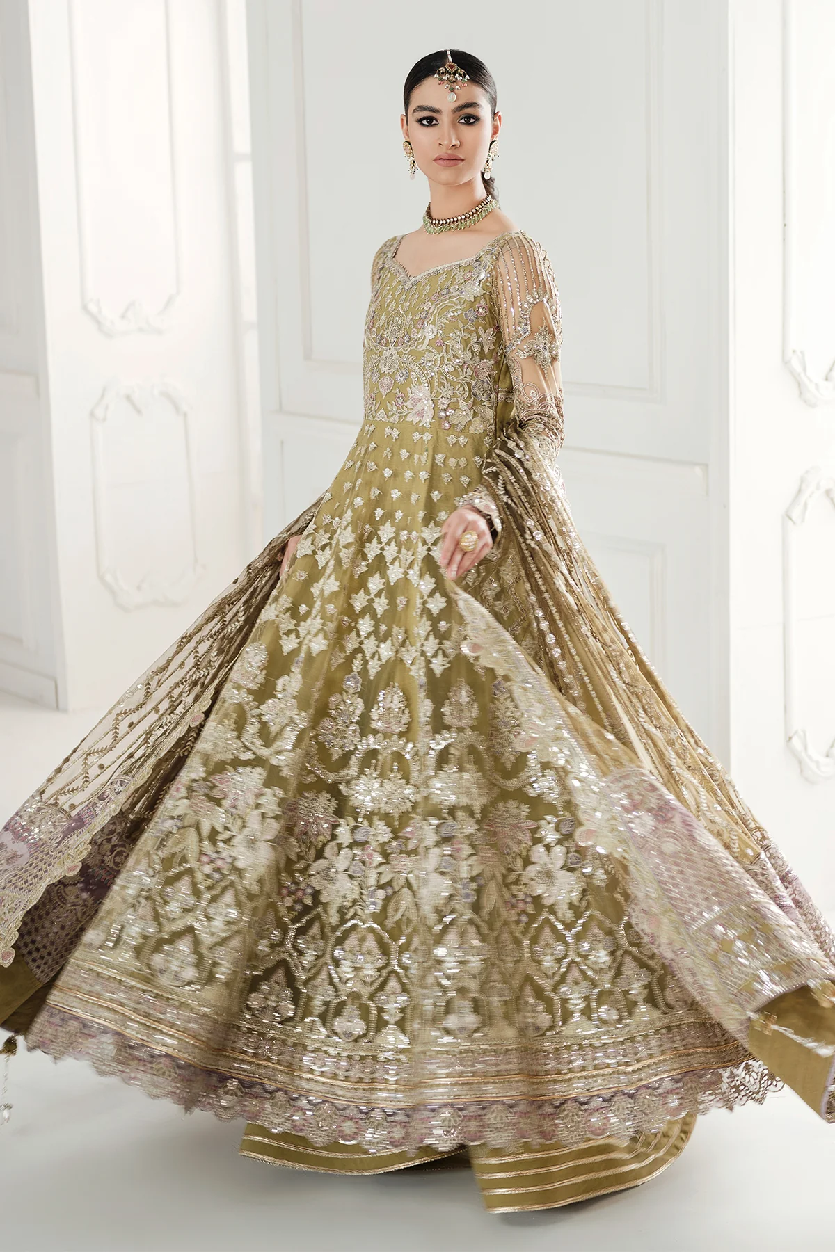 EMBROIDERED NET CH10-02 STITCHED - Image 7