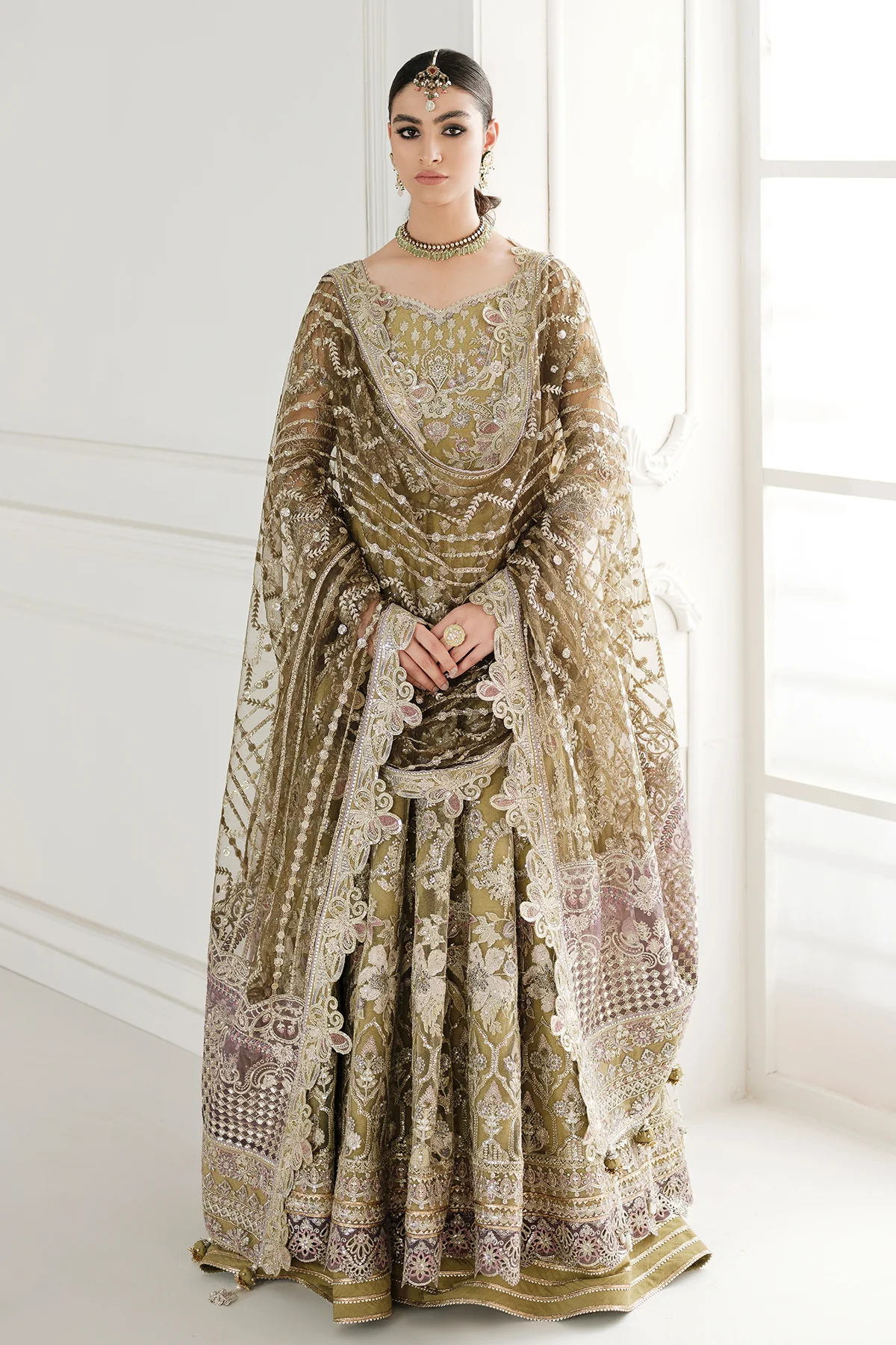 EMBROIDERED NET CH10-02 STITCHED - Image 9
