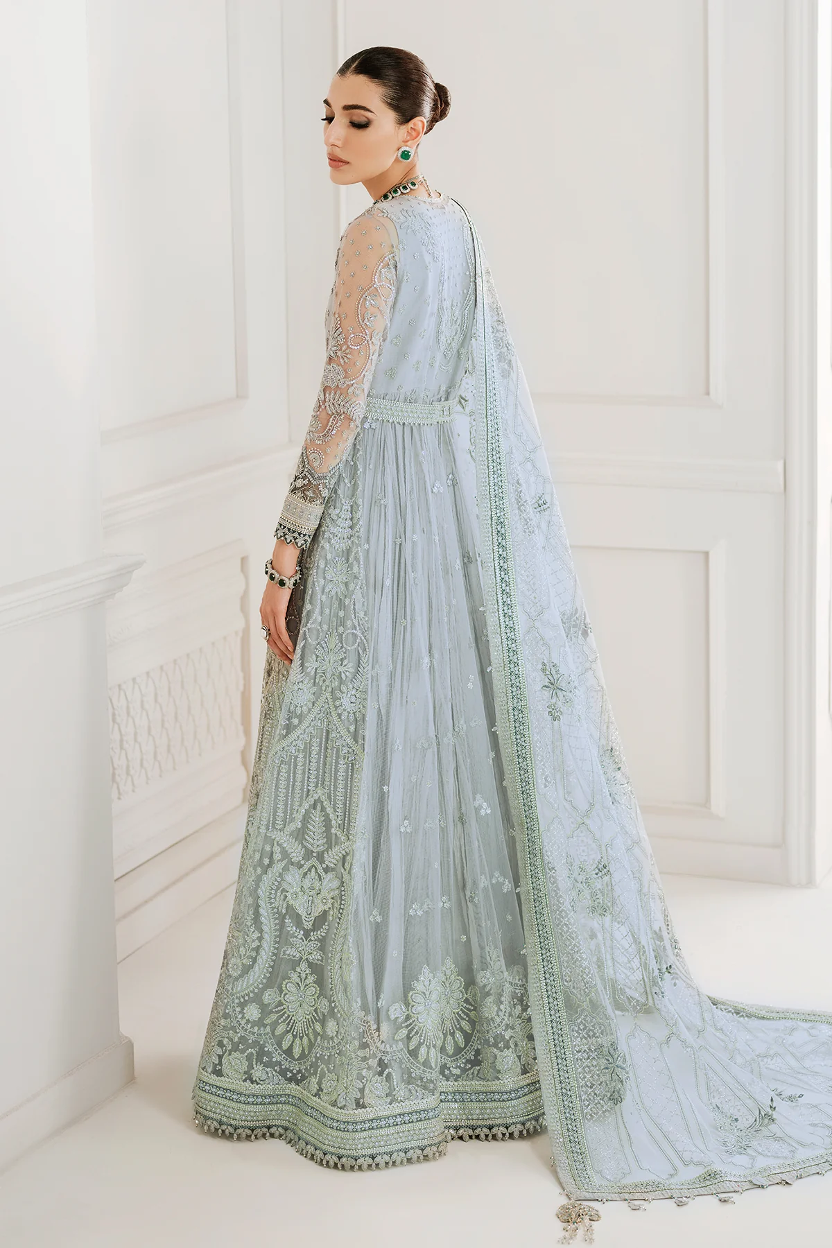 EMBROIDERED NET CH10-05 STITCHED - Image 5