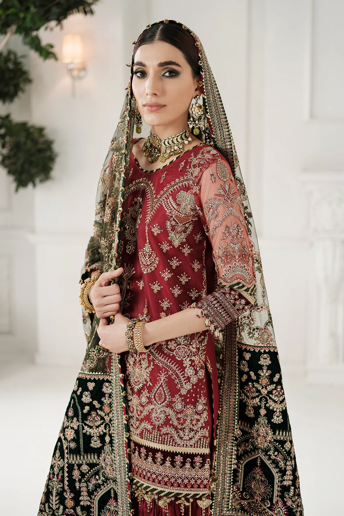 EMBROIDERED NET CH10-07 STITCHED - Image 9