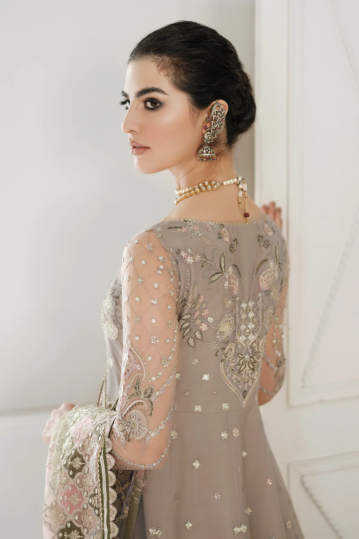 EMBROIDERED NET CH10-08 STITCHED - Image 14