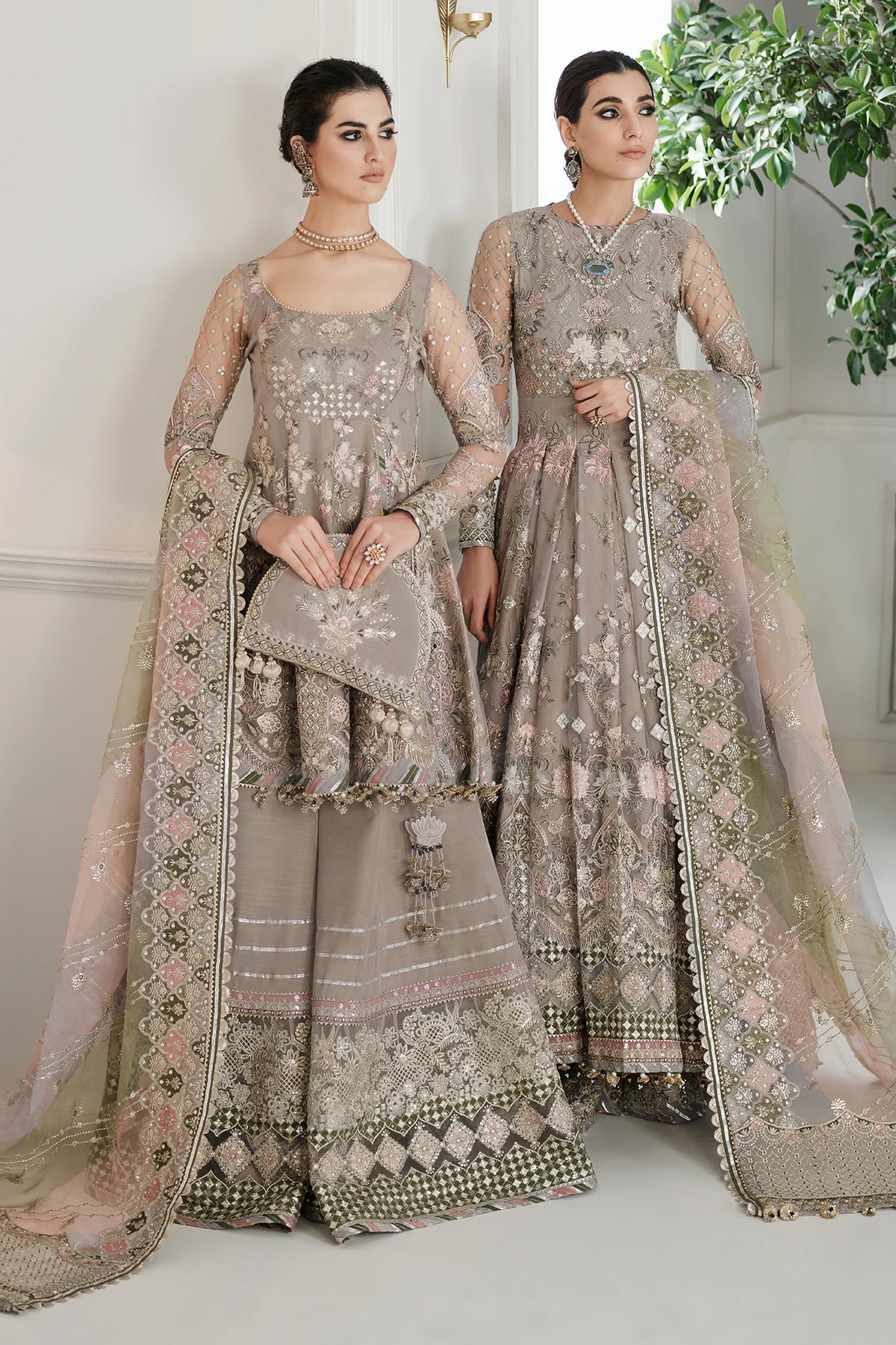 EMBROIDERED NET CH10-08 STITCHED - Image 6