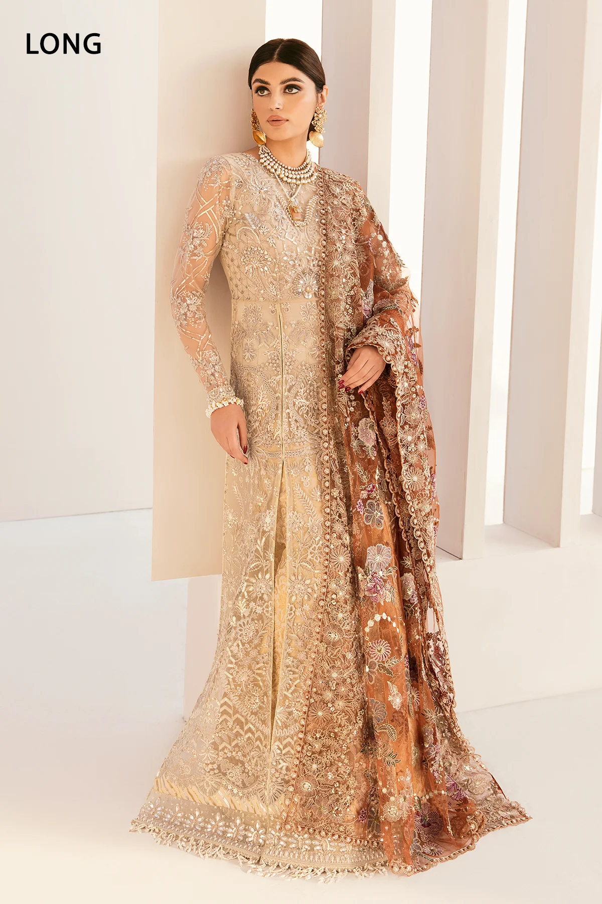 EMBROIDERED NET CH11-03 STITCHED - Image 2