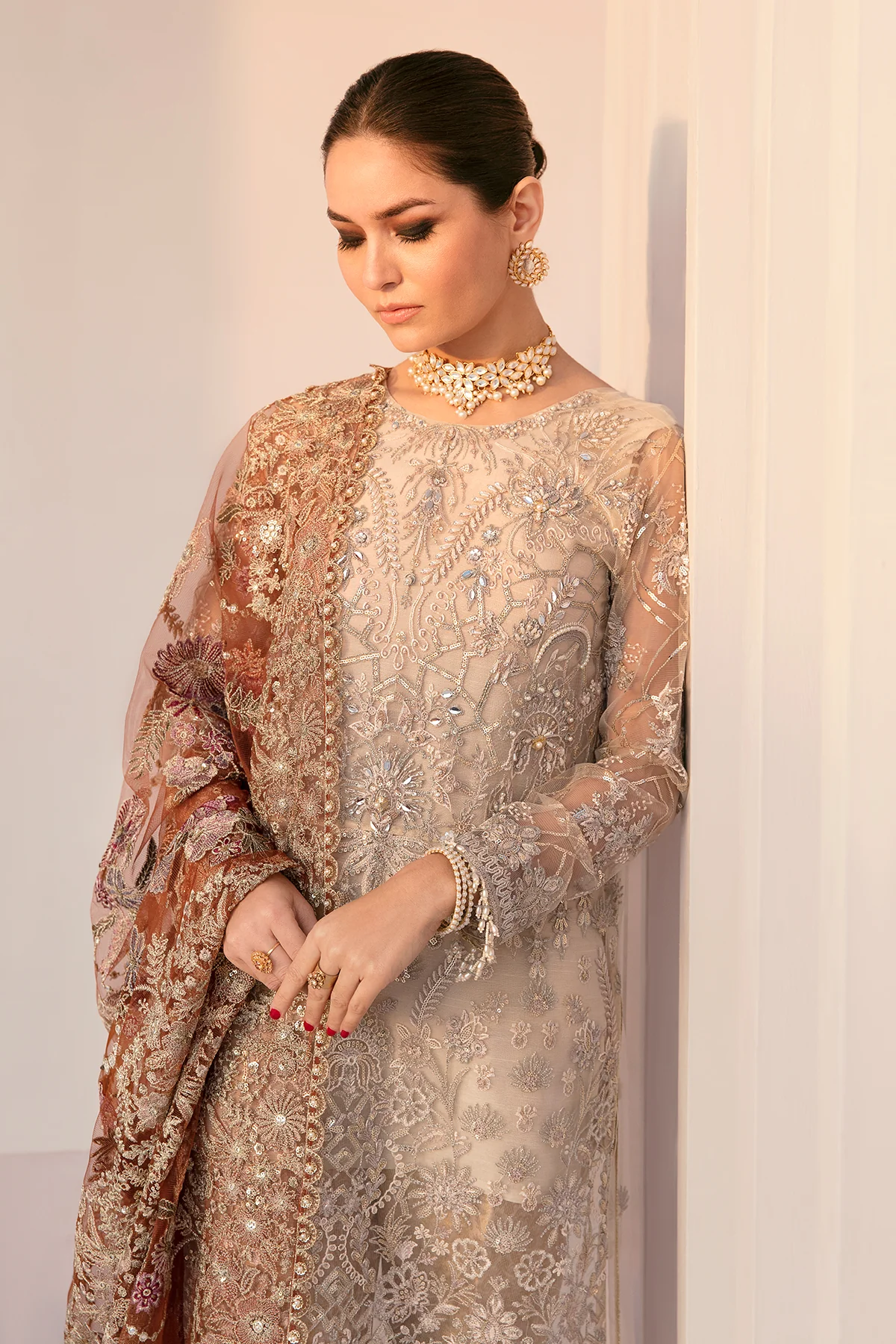 EMBROIDERED NET CH11-03 STITCHED - Image 6