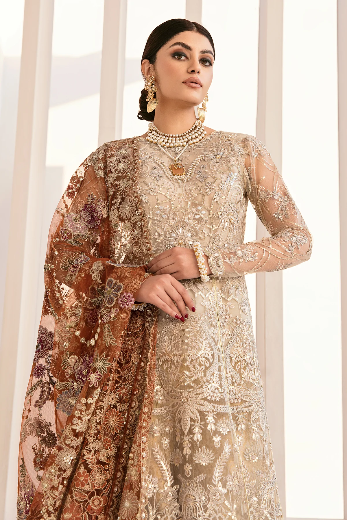EMBROIDERED NET CH11-03 STITCHED - Image 7