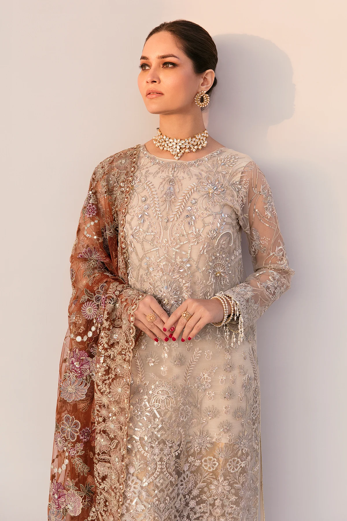 EMBROIDERED NET CH11-03 STITCHED - Image 8