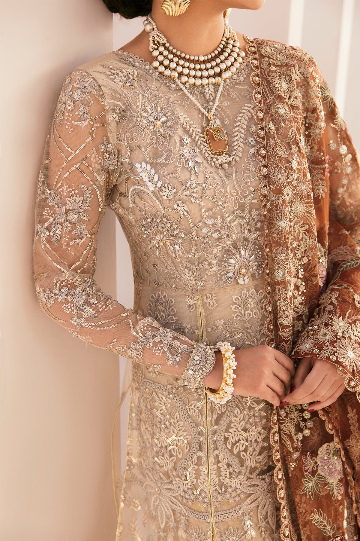 EMBROIDERED NET CH11-03 STITCHED - Image 9