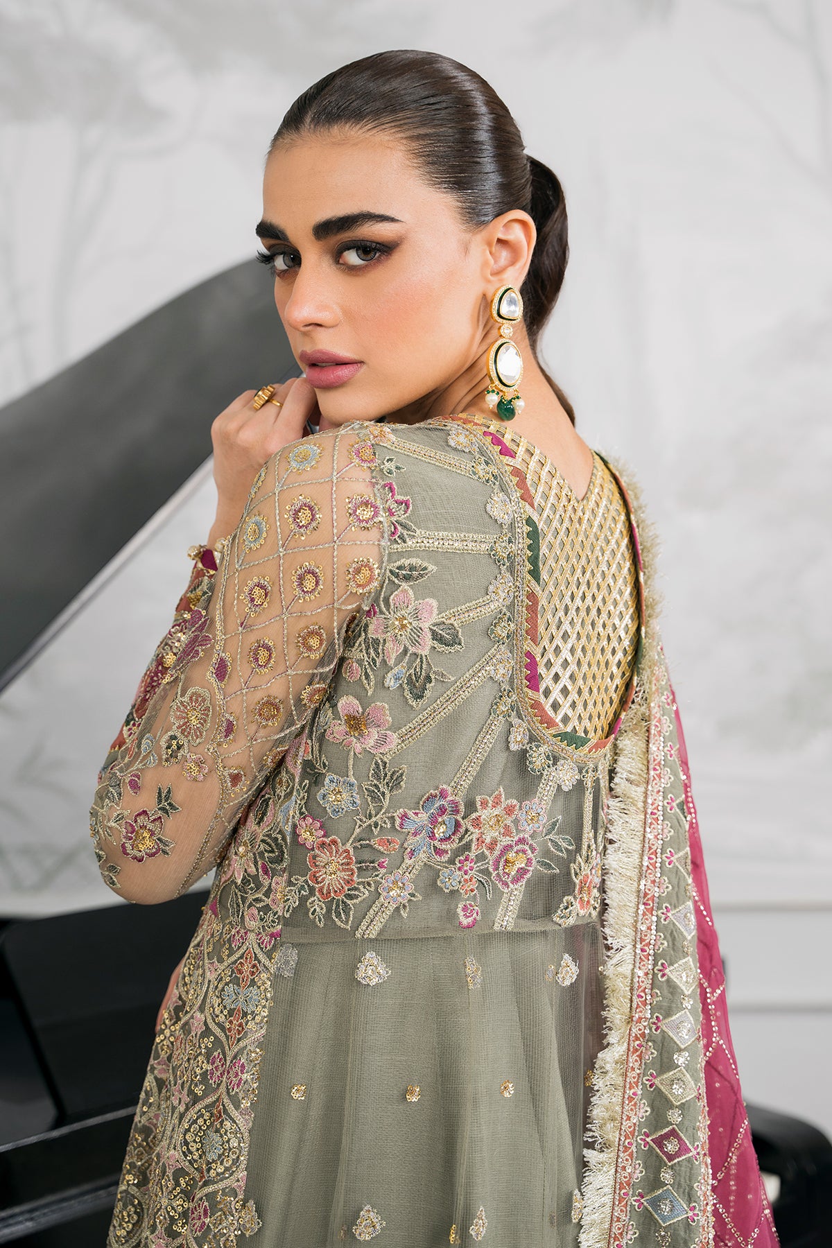 EMBROIDERED NET CH12-02 STITCHED - Image 17