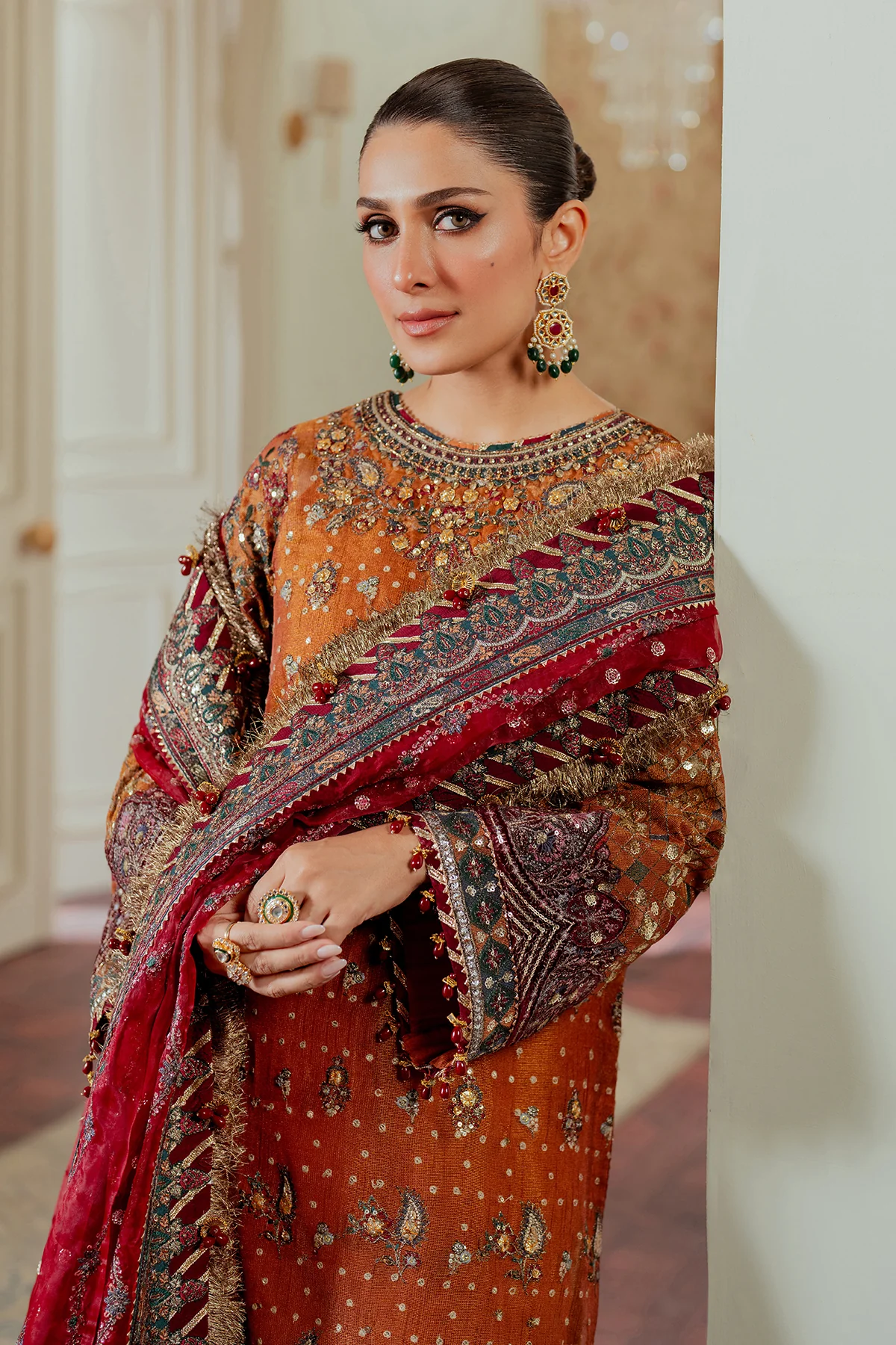 EMBROIDERED NET CH13-01 STITCHED - Image 6