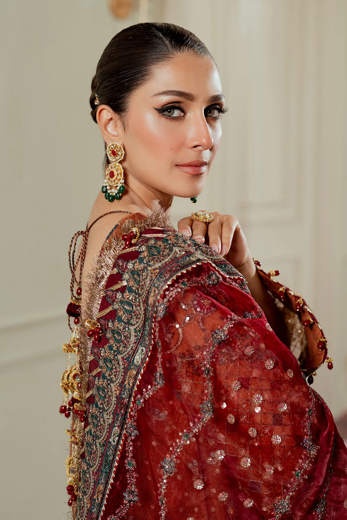 EMBROIDERED NET CH13-01 STITCHED - Image 8