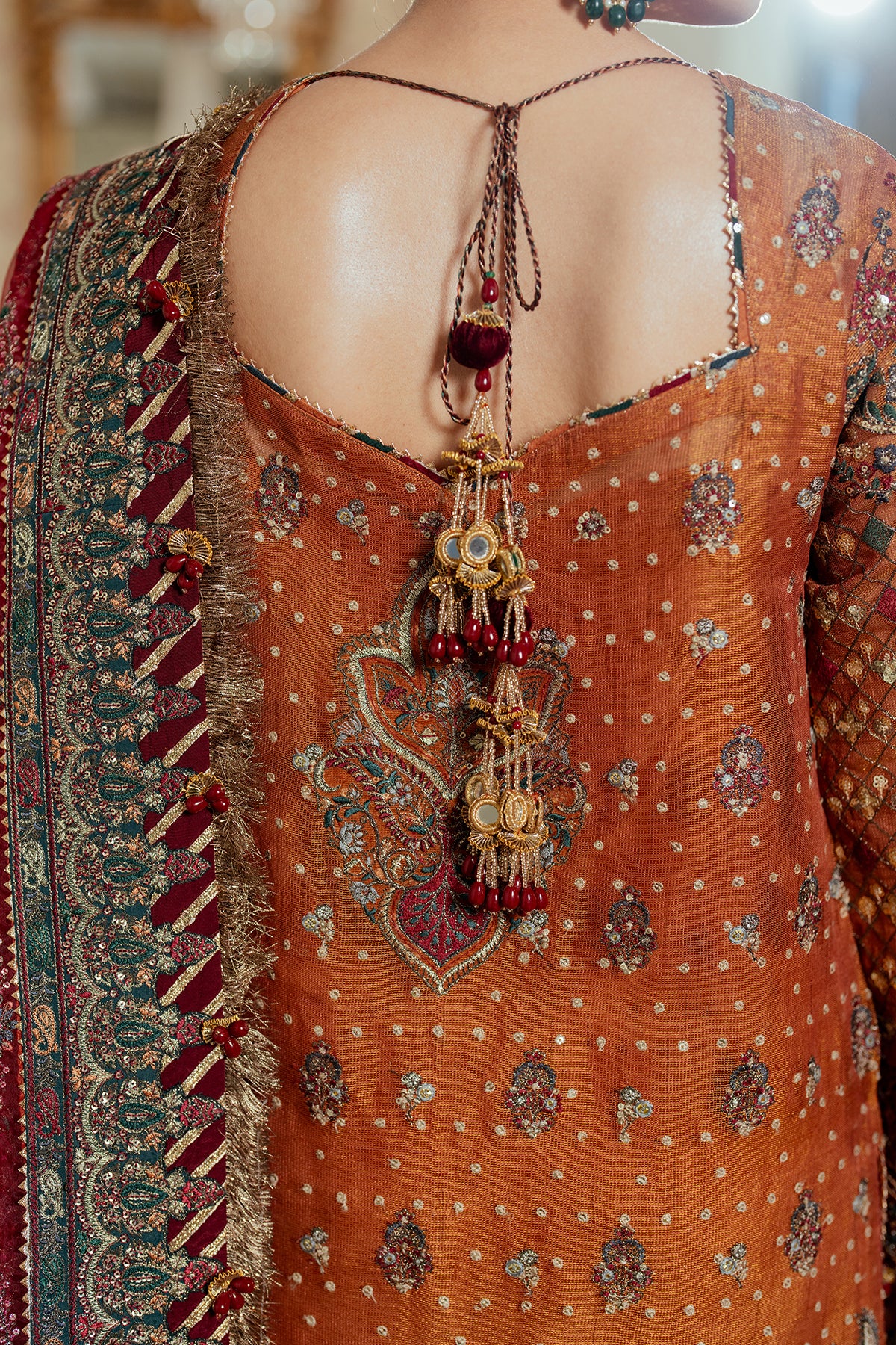 EMBROIDERED NET CH13-01 STITCHED - Image 9