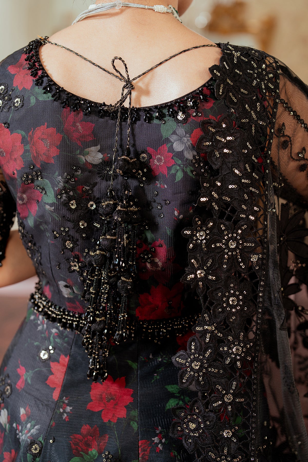 EMBROIDERED NET CH13-05 STITCHED - Image 10