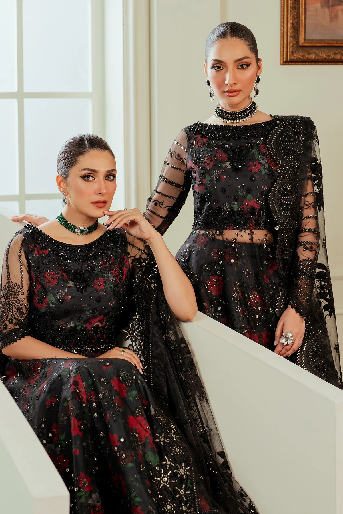 EMBROIDERED NET CH13-05 STITCHED - Image 15