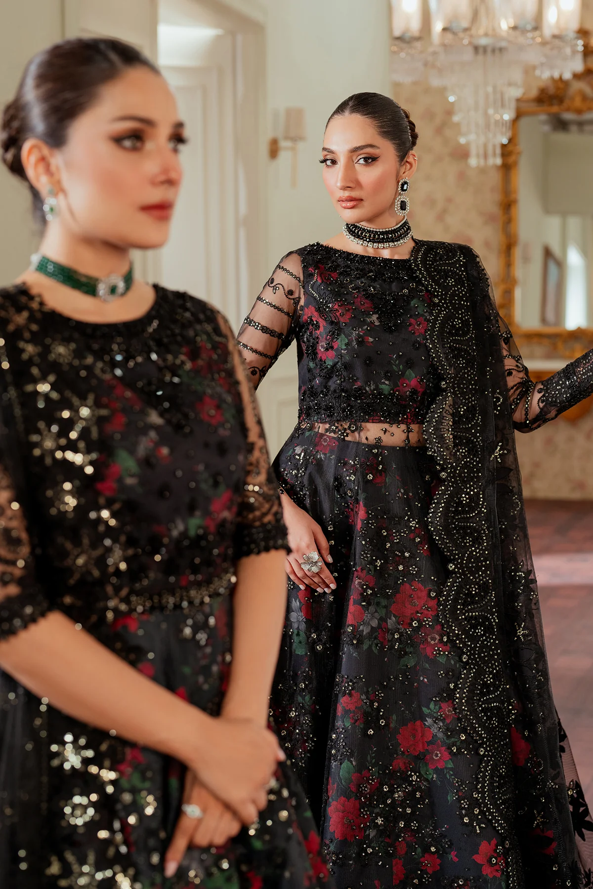EMBROIDERED NET CH13-05 STITCHED - Image 17