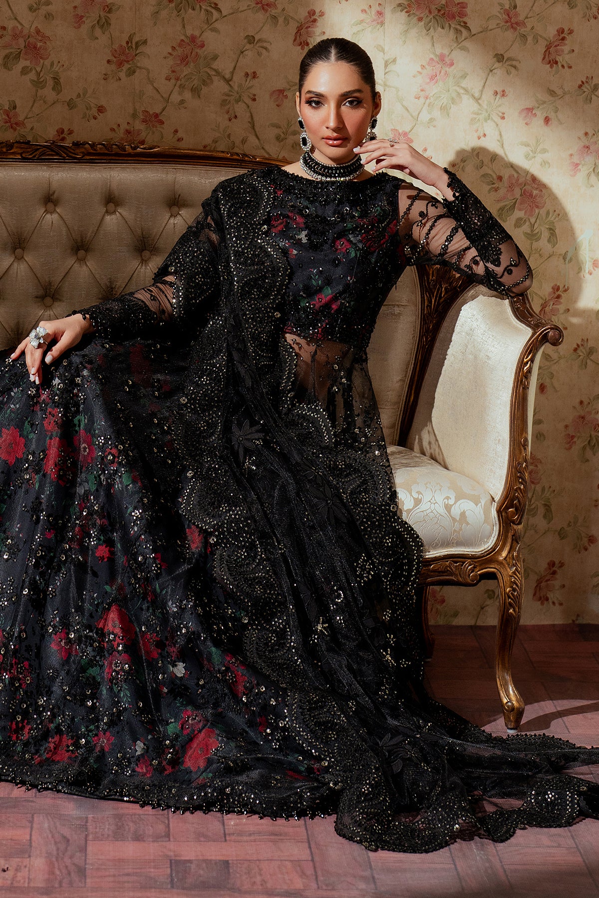 EMBROIDERED NET CH13-05 STITCHED - Image 21