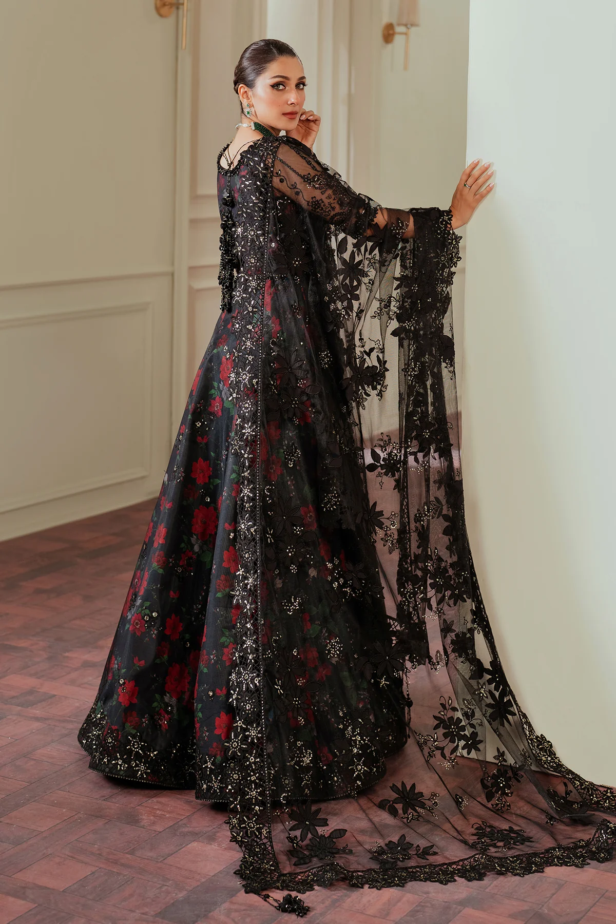 EMBROIDERED NET CH13-05 STITCHED - Image 4