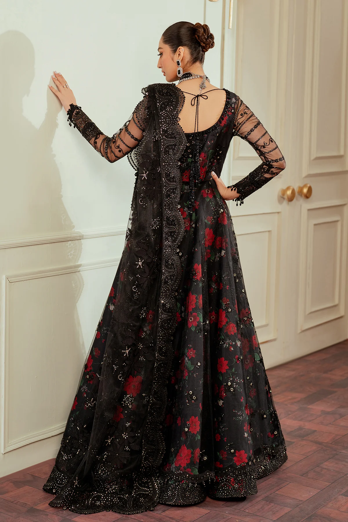 EMBROIDERED NET CH13-05 STITCHED - Image 7