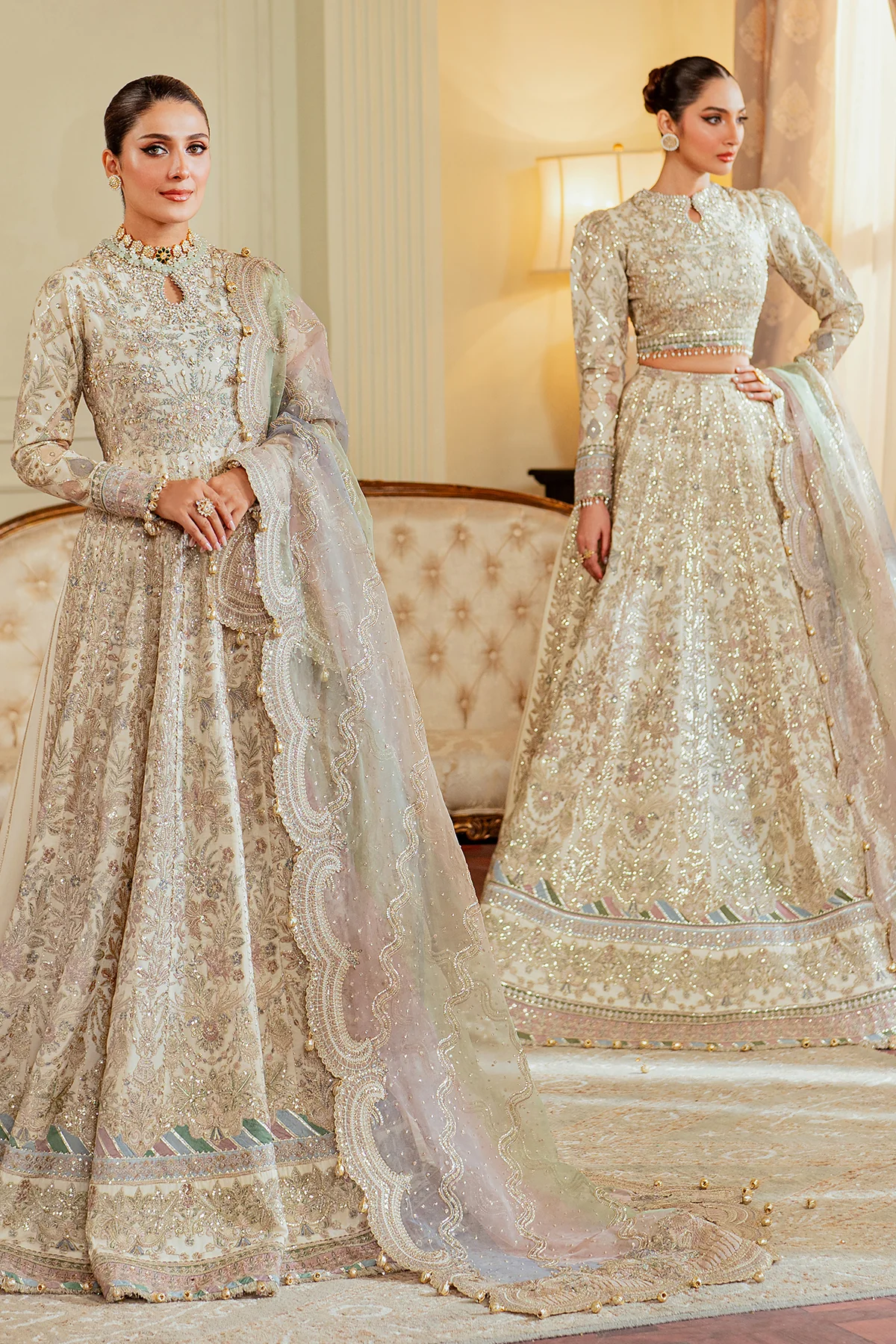 EMBROIDERED NET CH13-06 STITCHED - Image 13