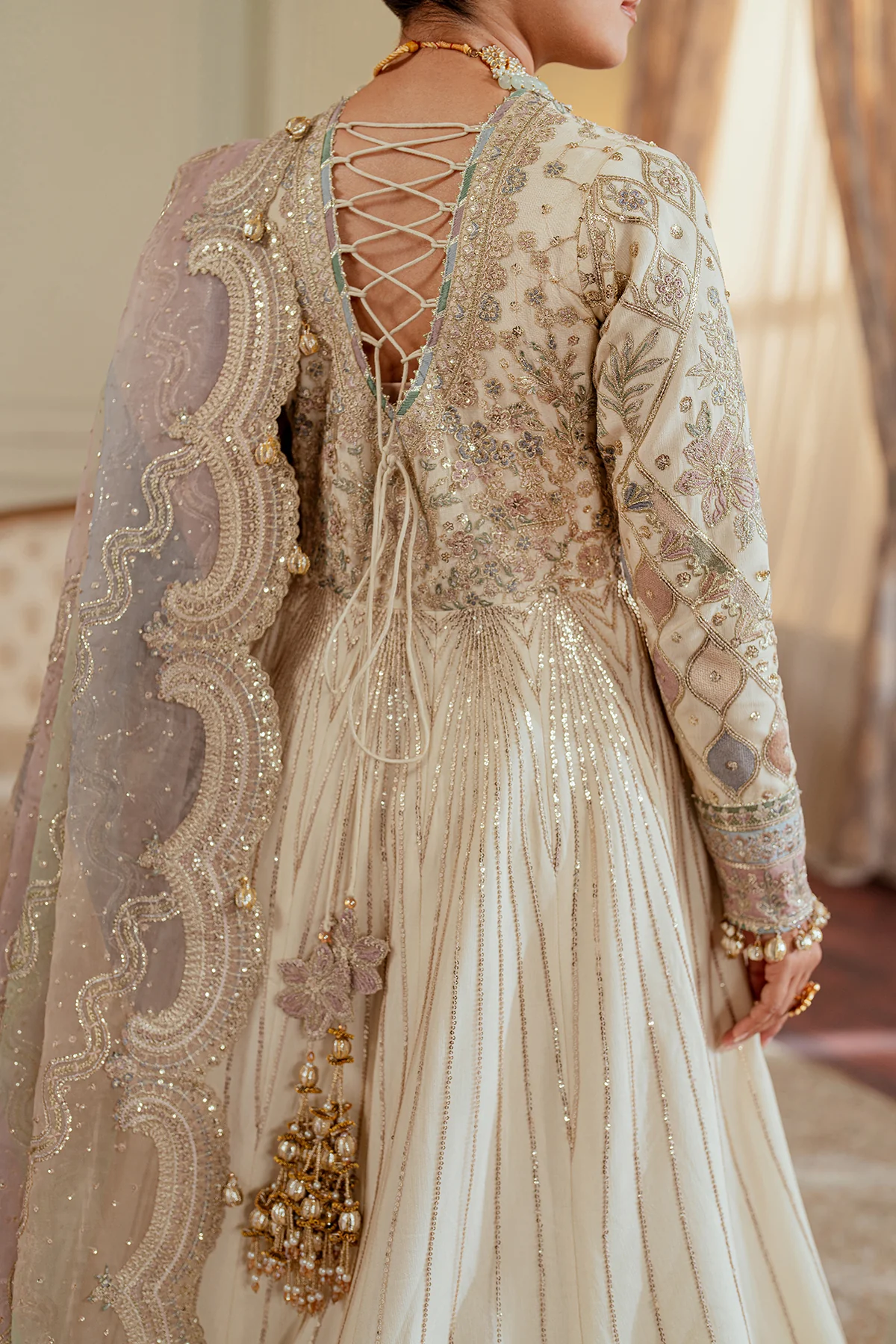 EMBROIDERED NET CH13-06 STITCHED - Image 16
