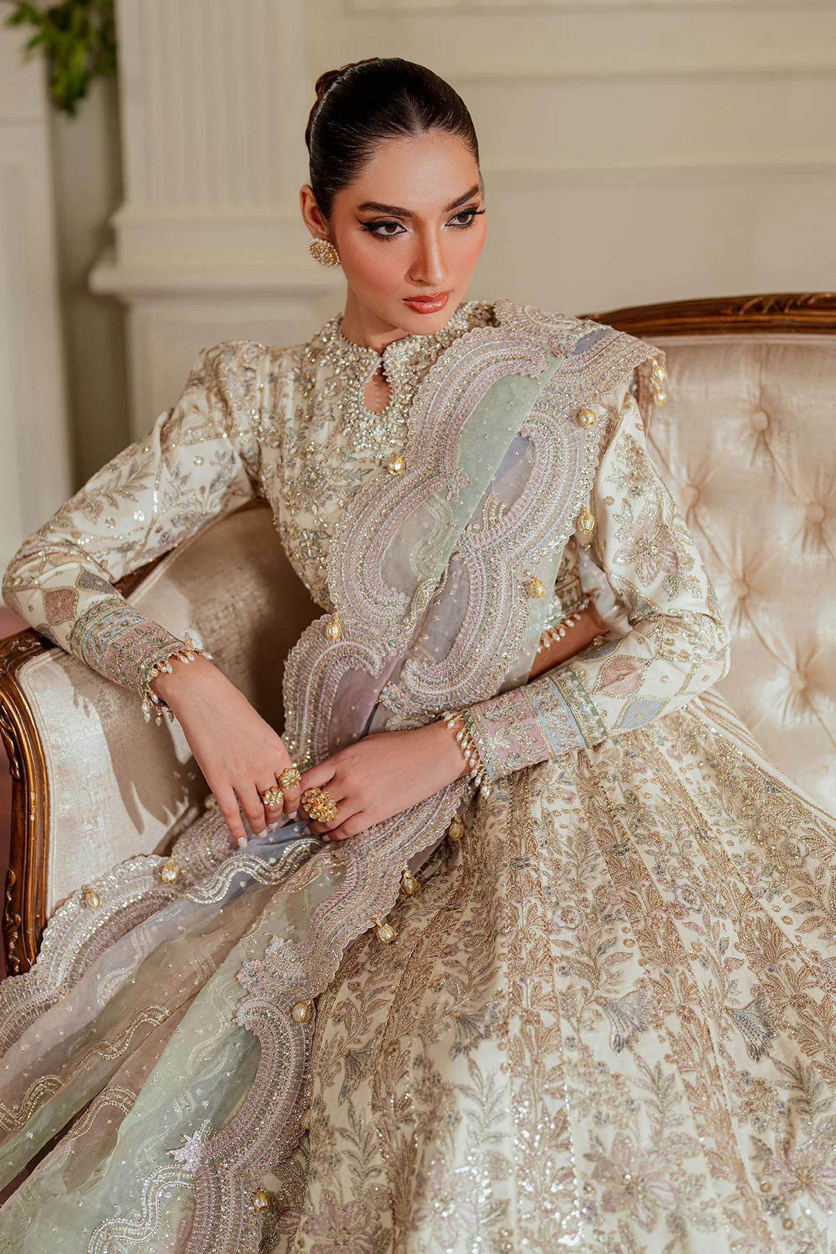 EMBROIDERED NET CH13-06 STITCHED - Image 21