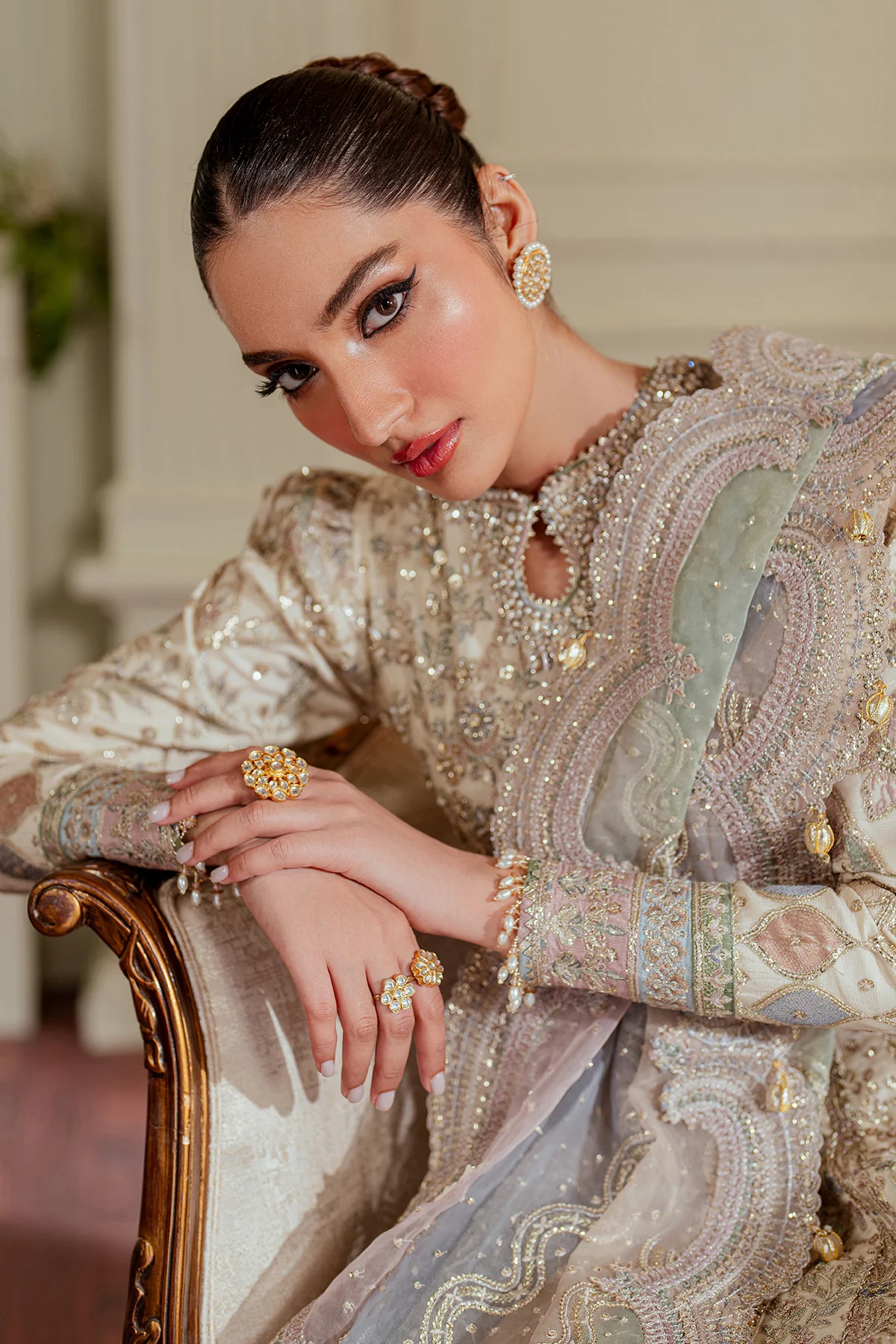 EMBROIDERED NET CH13-06 STITCHED - Image 22