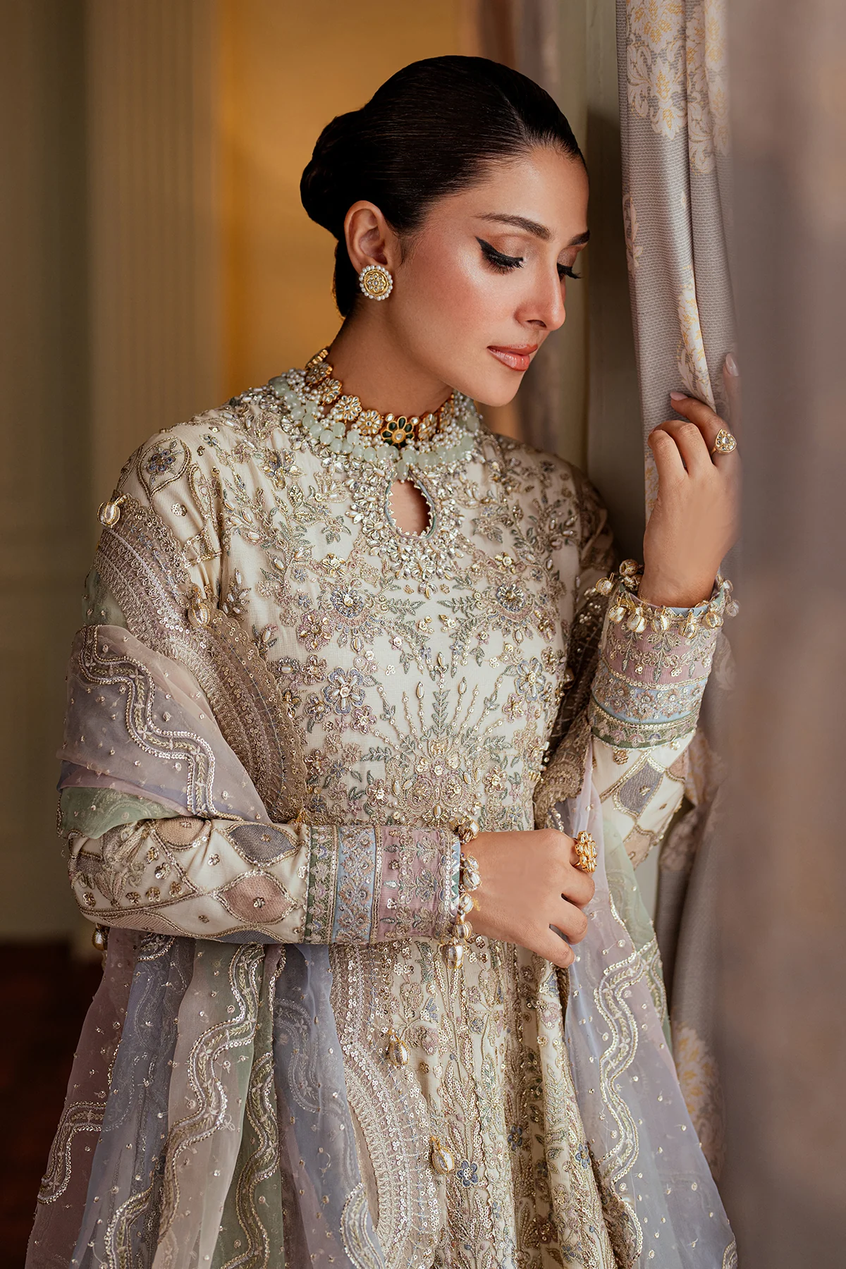 EMBROIDERED NET CH13-06 STITCHED - Image 7