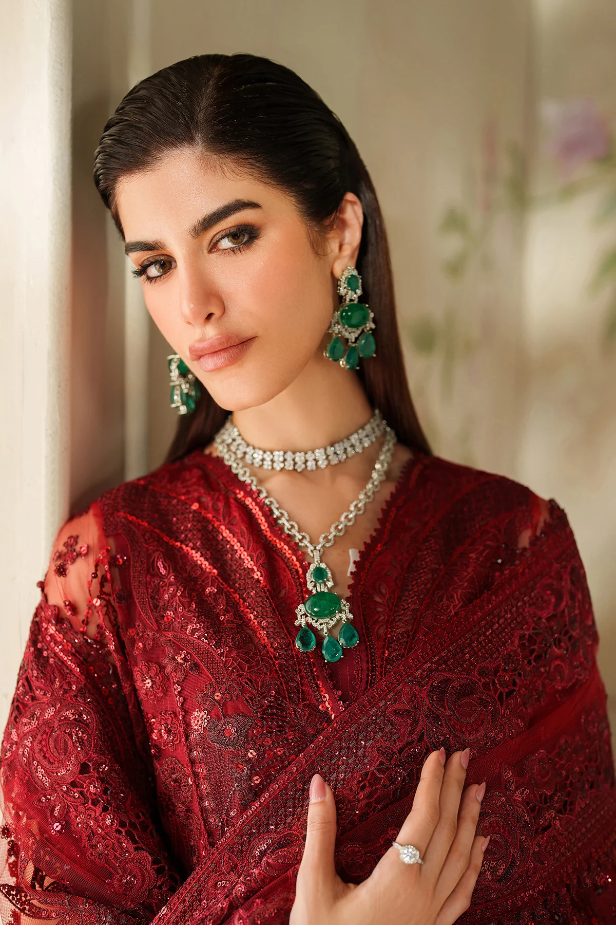 EMBROIDERED NET CH14-01 STITCHED - Image 19