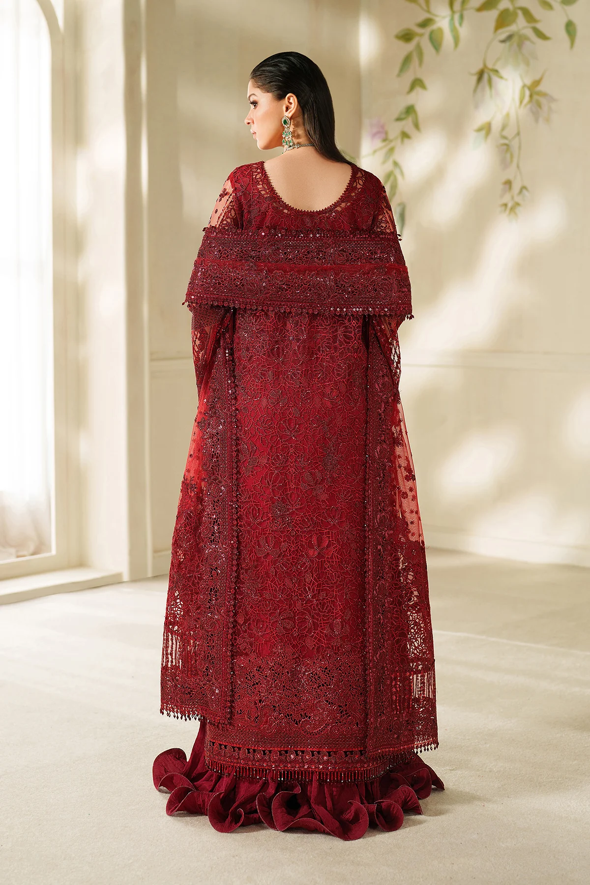 EMBROIDERED NET CH14-01 STITCHED - Image 3