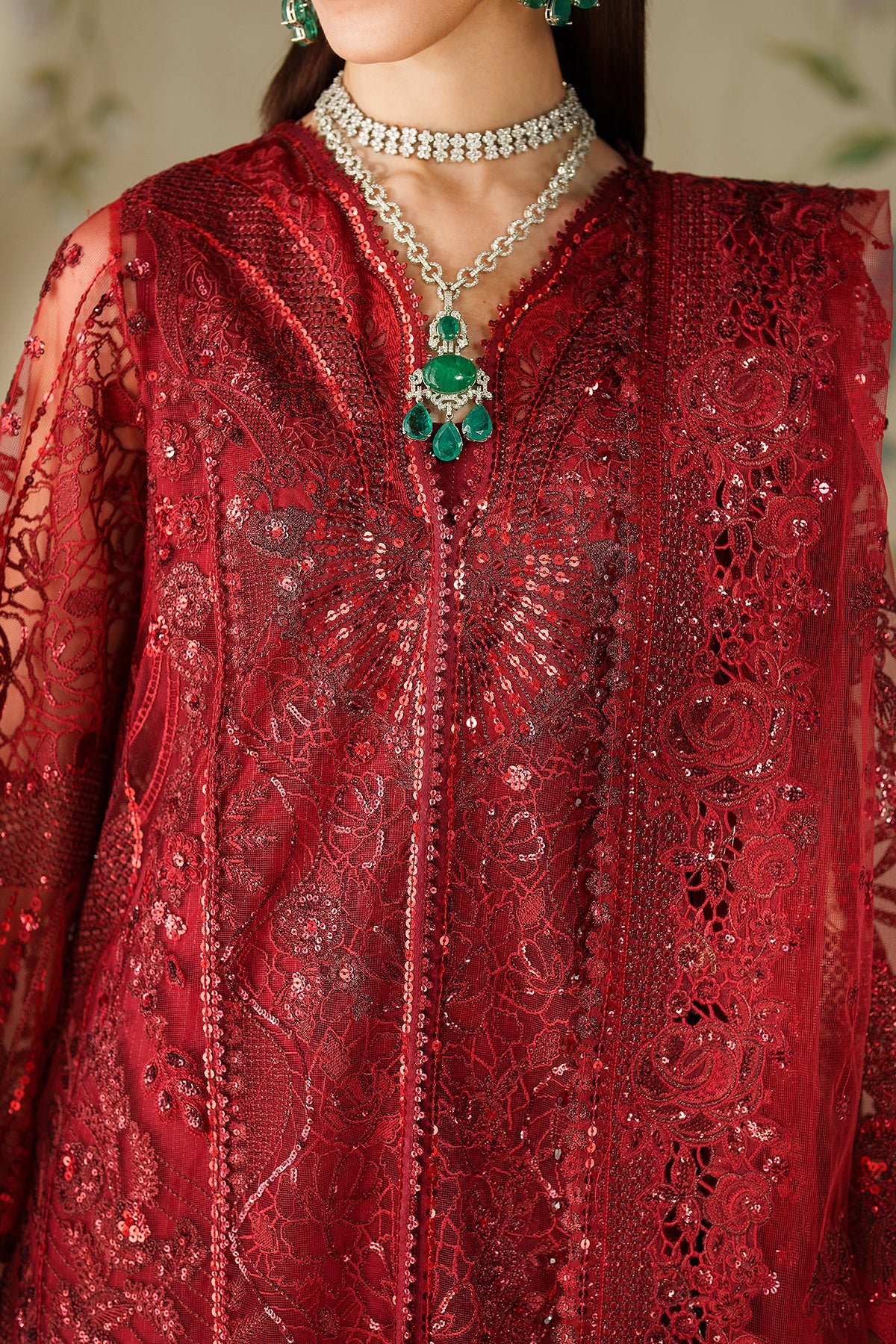 EMBROIDERED NET CH14-01 STITCHED - Image 7
