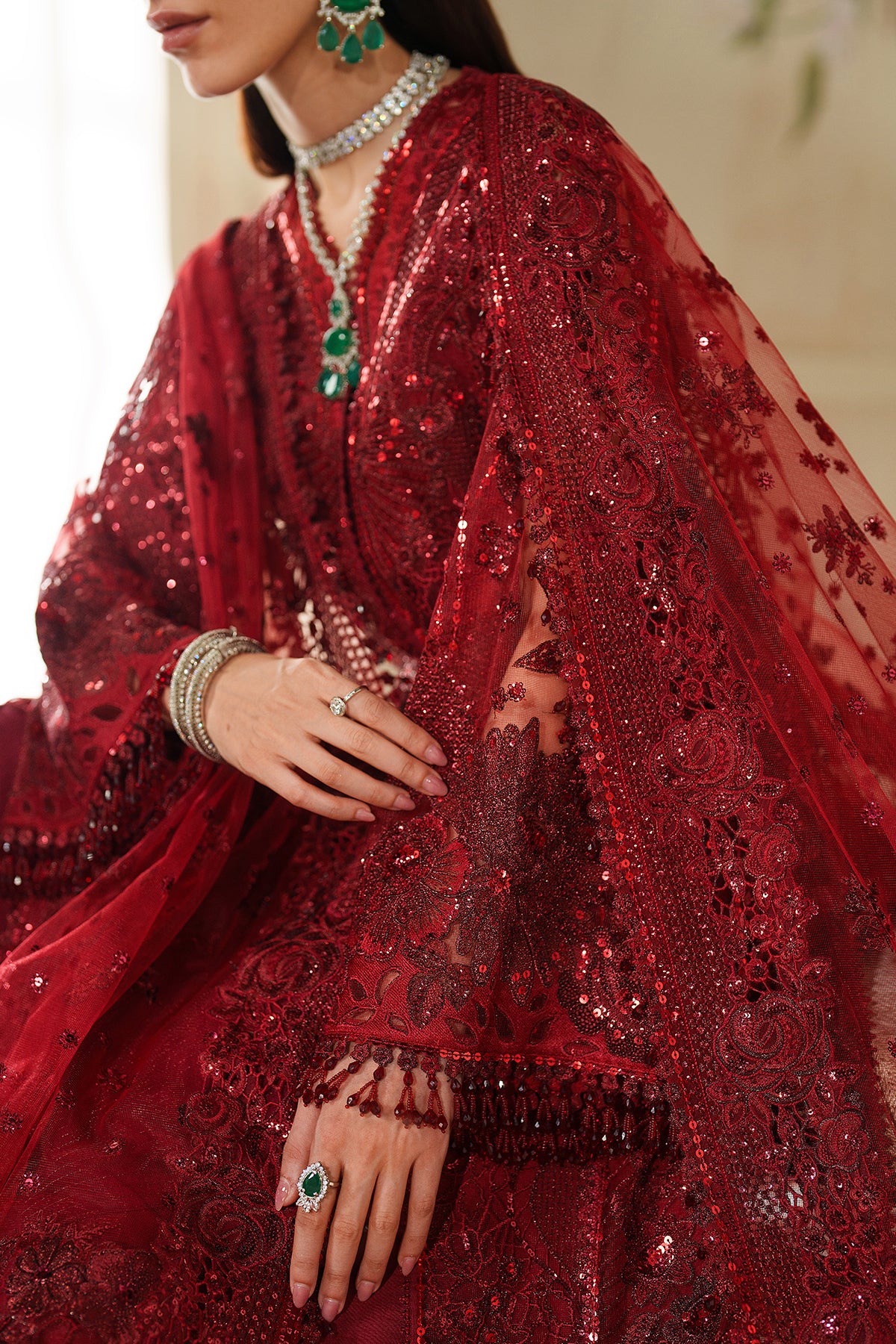 EMBROIDERED NET CH14-01 STITCHED - Image 9
