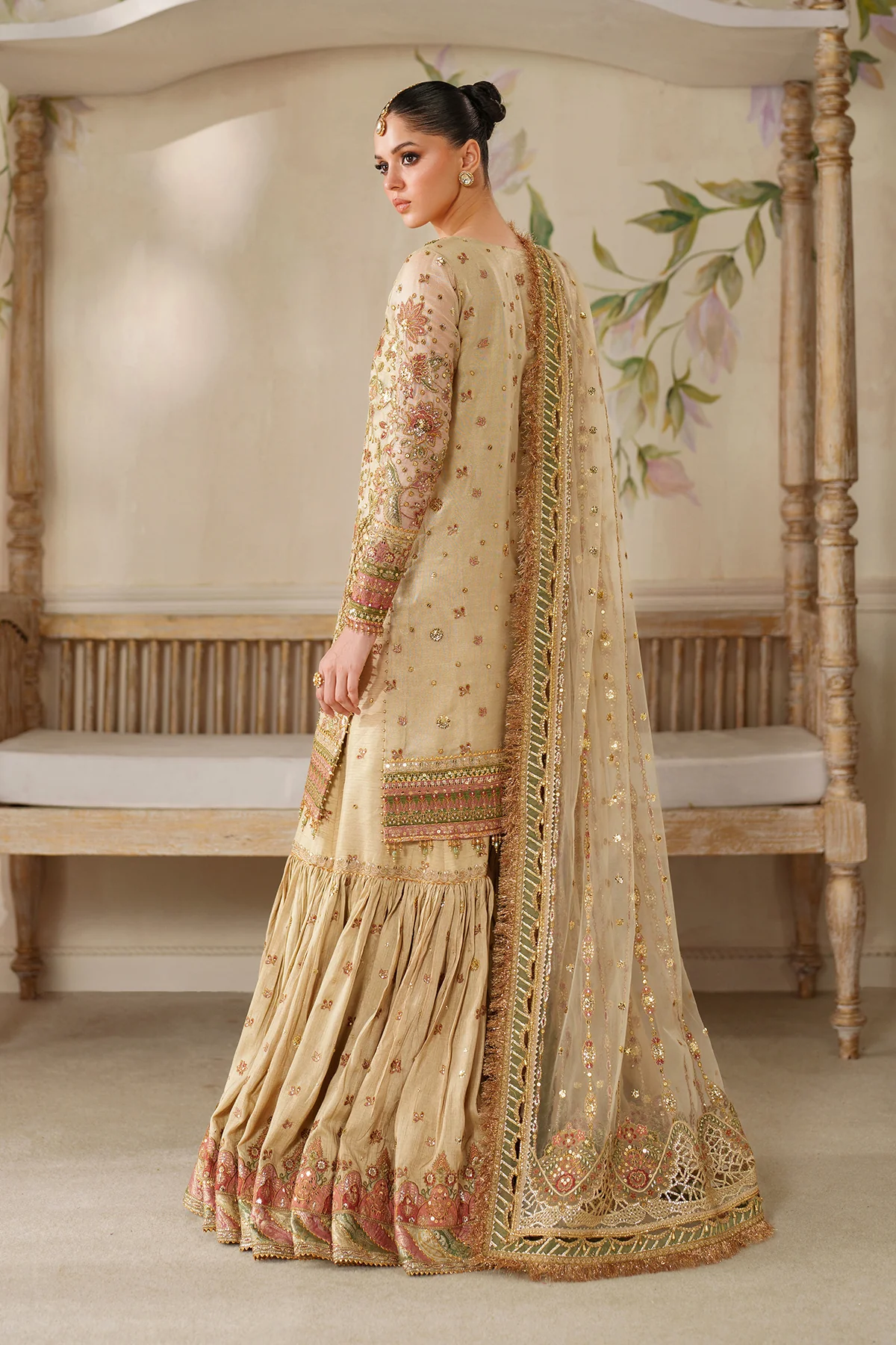 EMBROIDERED NET CH14-02 STITCHED - Image 3