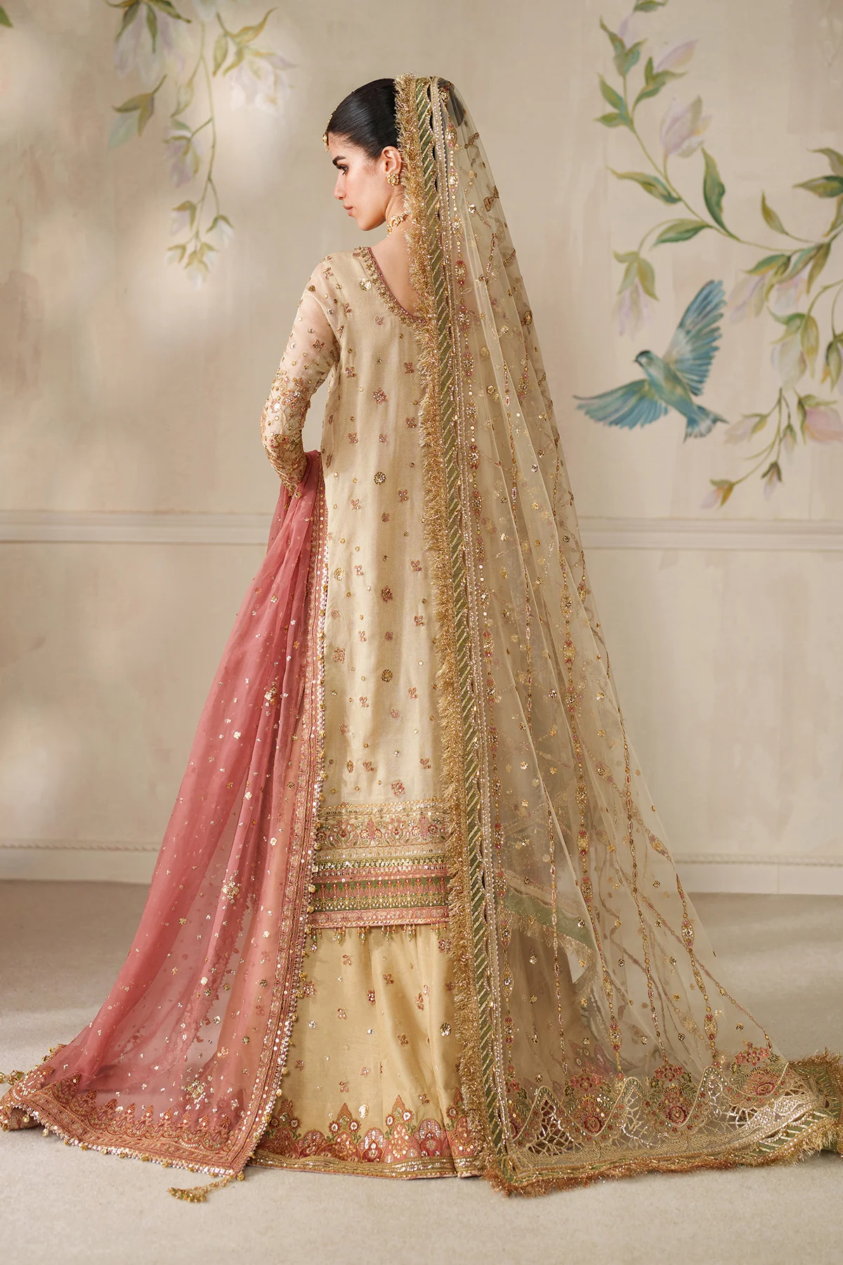 EMBROIDERED NET CH14-02 STITCHED - Image 5