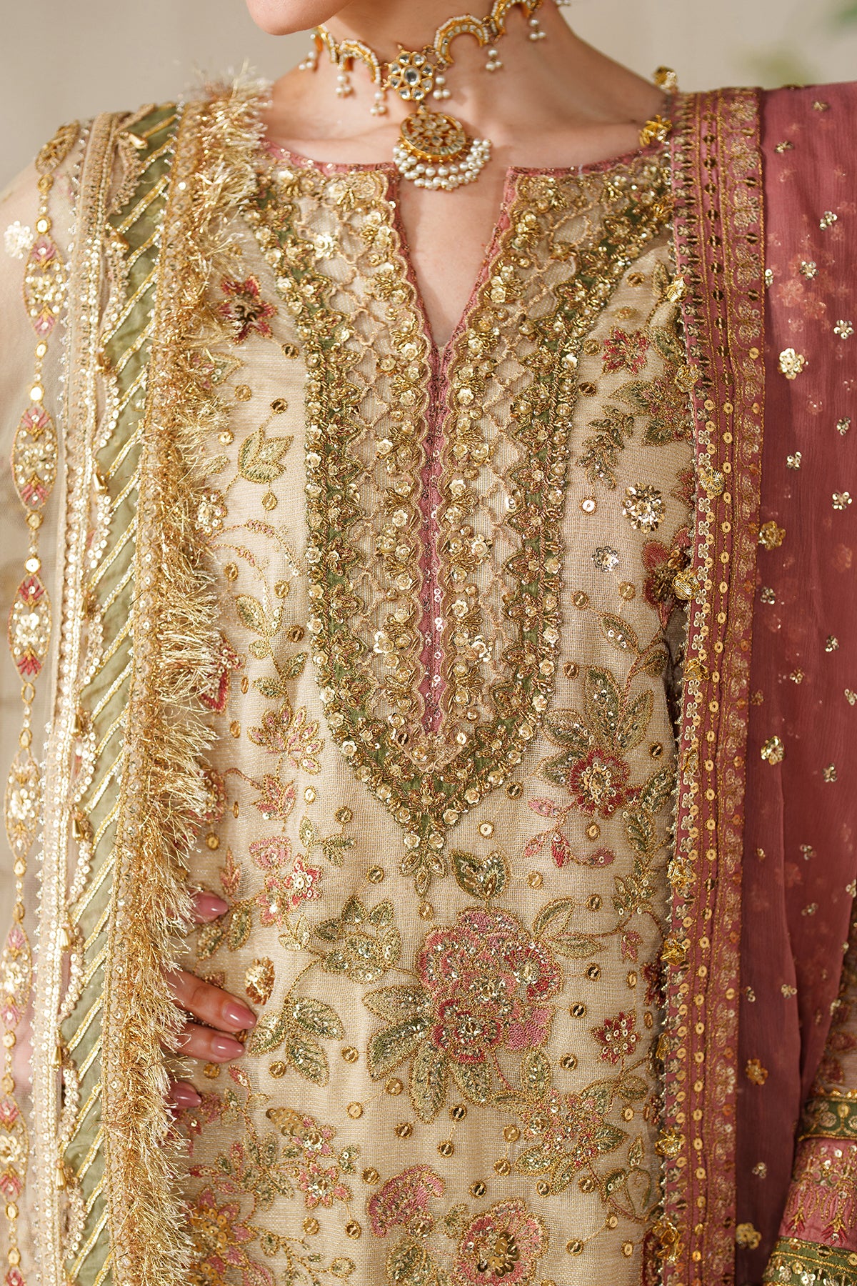 EMBROIDERED NET CH14-02 STITCHED - Image 7