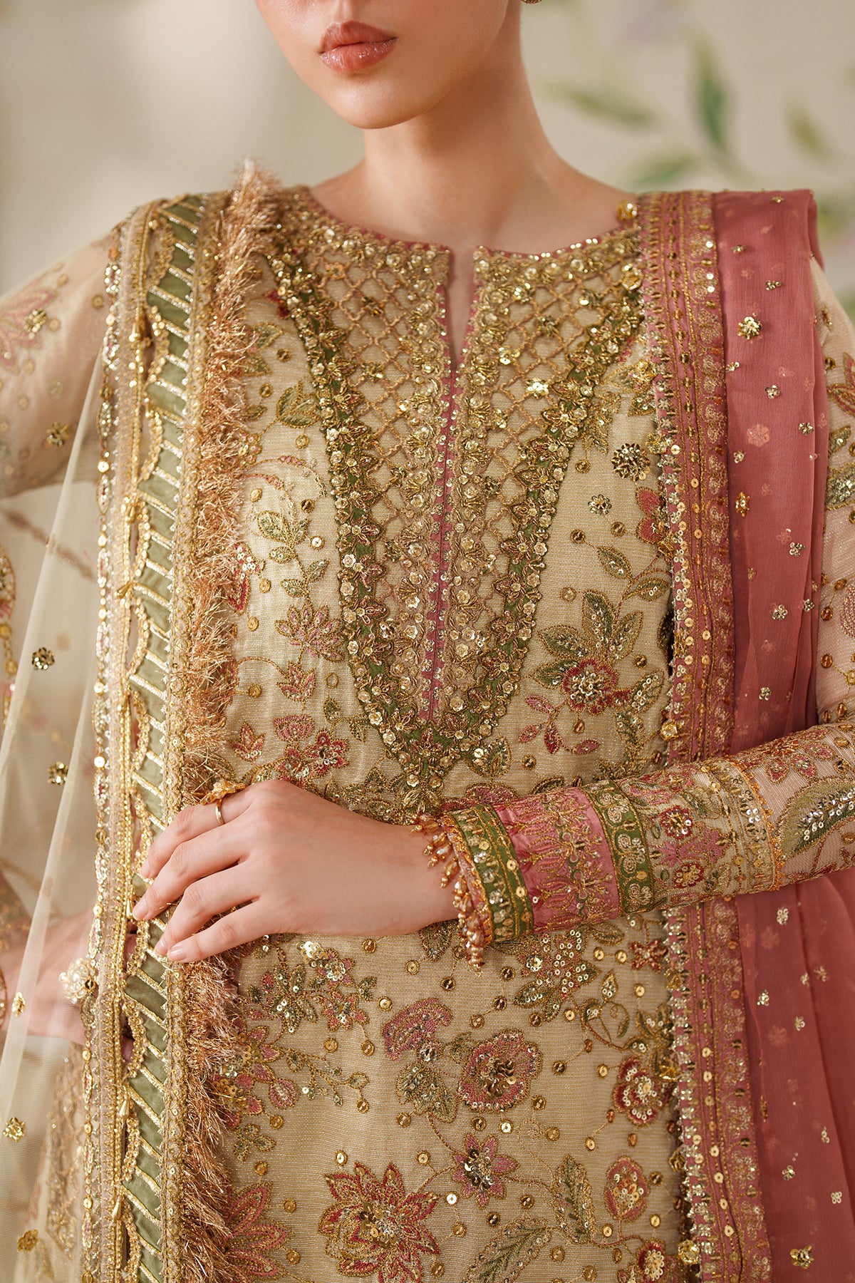 EMBROIDERED NET CH14-02 STITCHED - Image 9