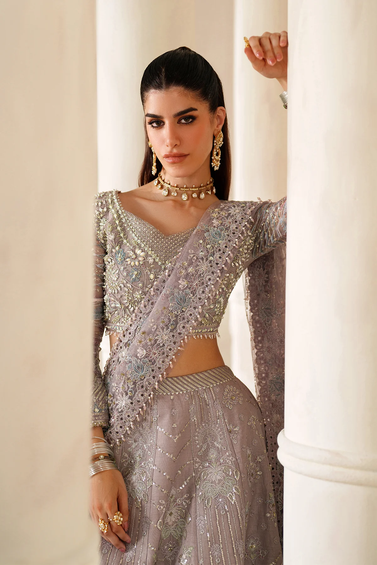 EMBROIDERED NET CH14-04 STITCHED - Image 10