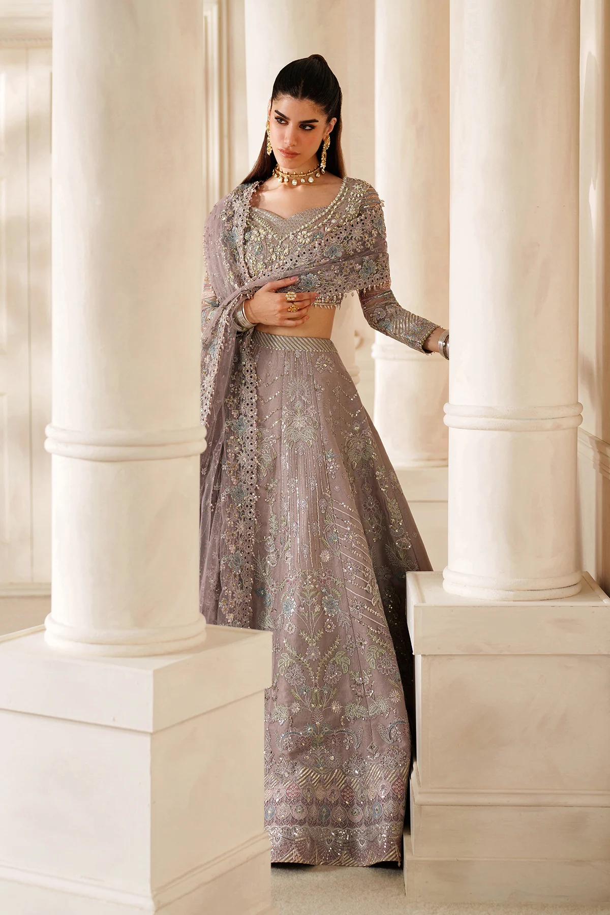EMBROIDERED NET CH14-04 STITCHED - Image 13