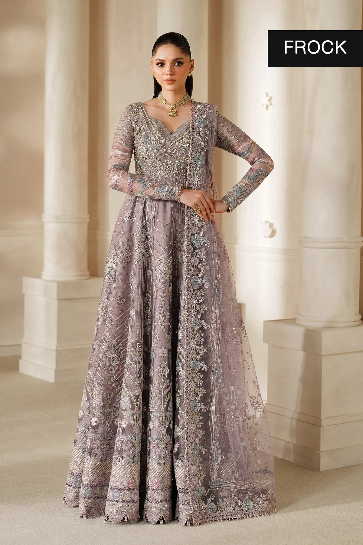EMBROIDERED NET CH14-04 STITCHED - Image 2