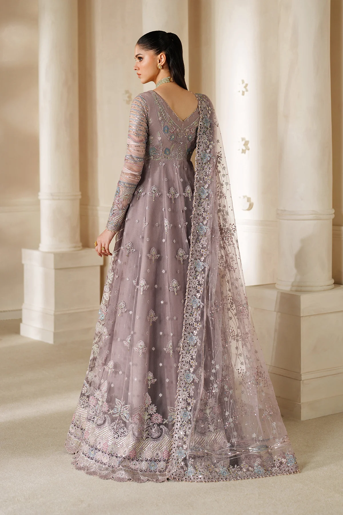 EMBROIDERED NET CH14-04 STITCHED - Image 3
