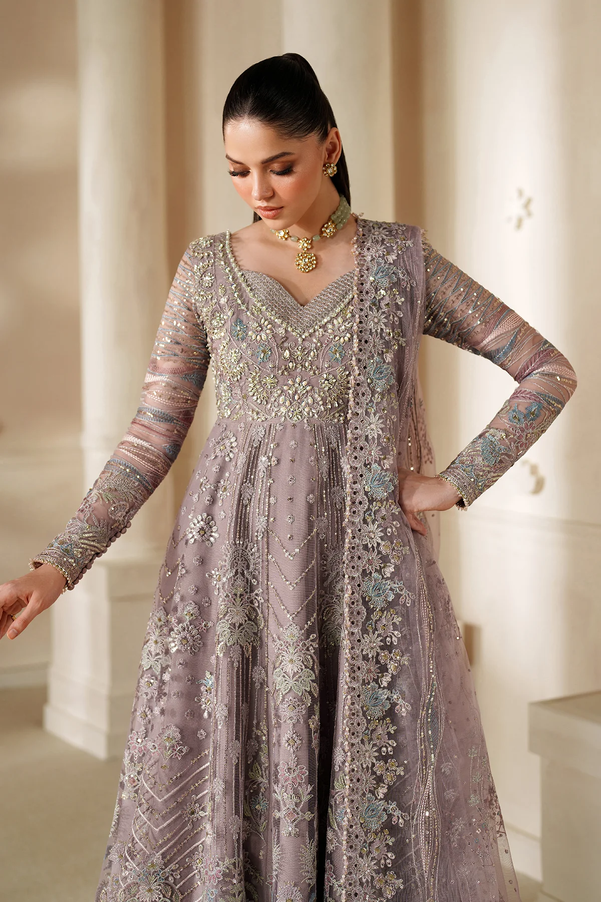 EMBROIDERED NET CH14-04 STITCHED - Image 8