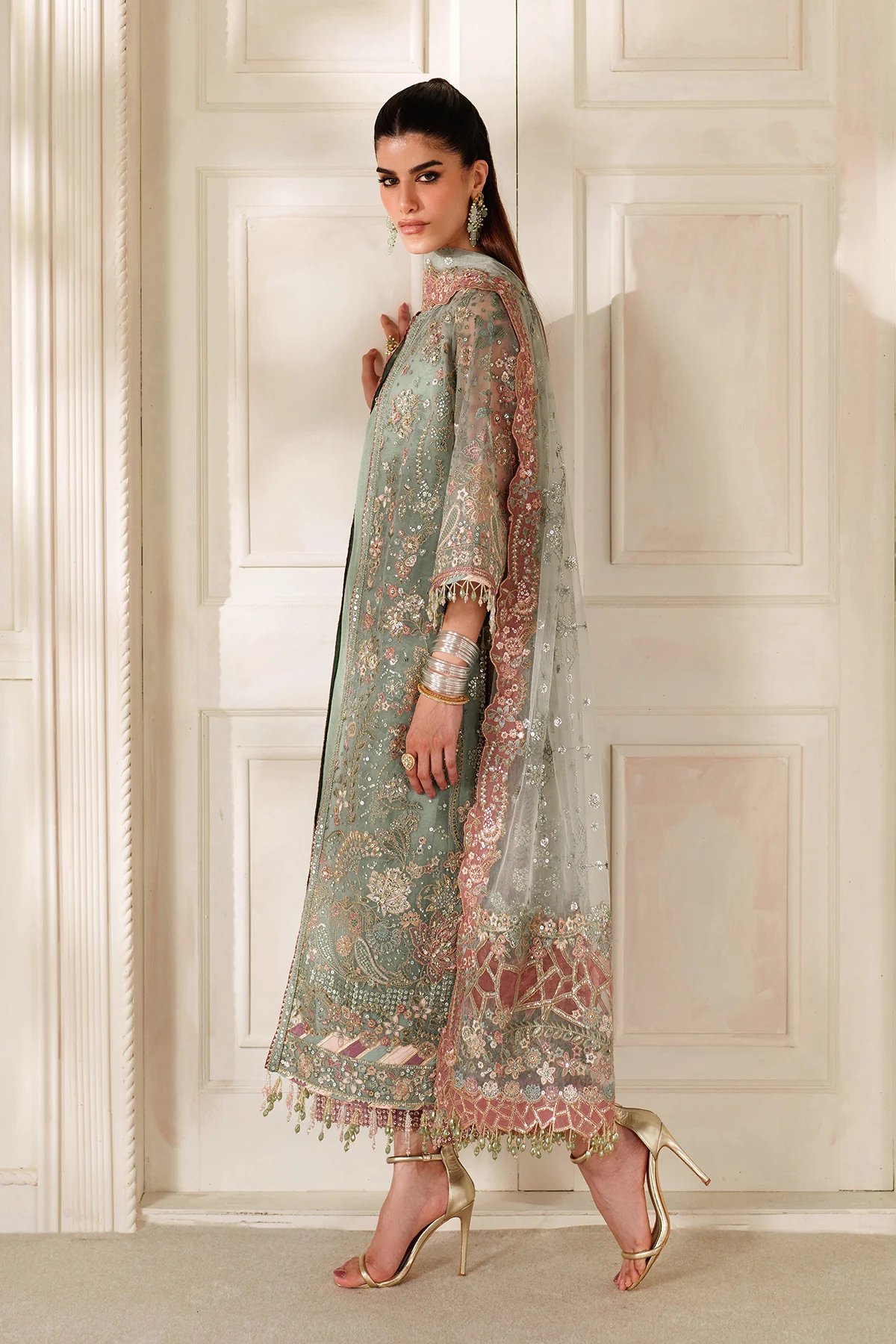 EMBROIDERED NET CH14-06 STITCHED - Image 10