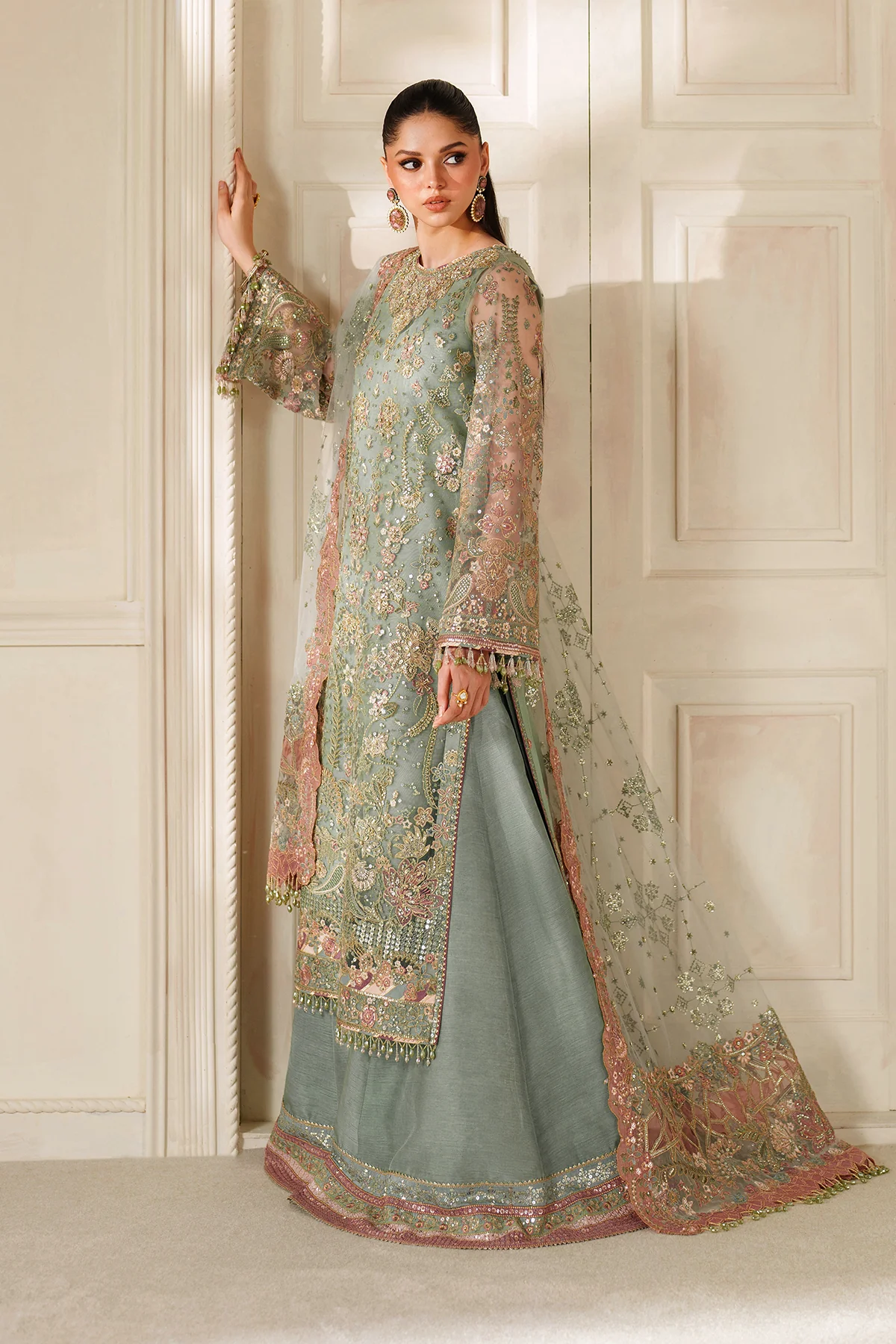 EMBROIDERED NET CH14-06 STITCHED - Image 11