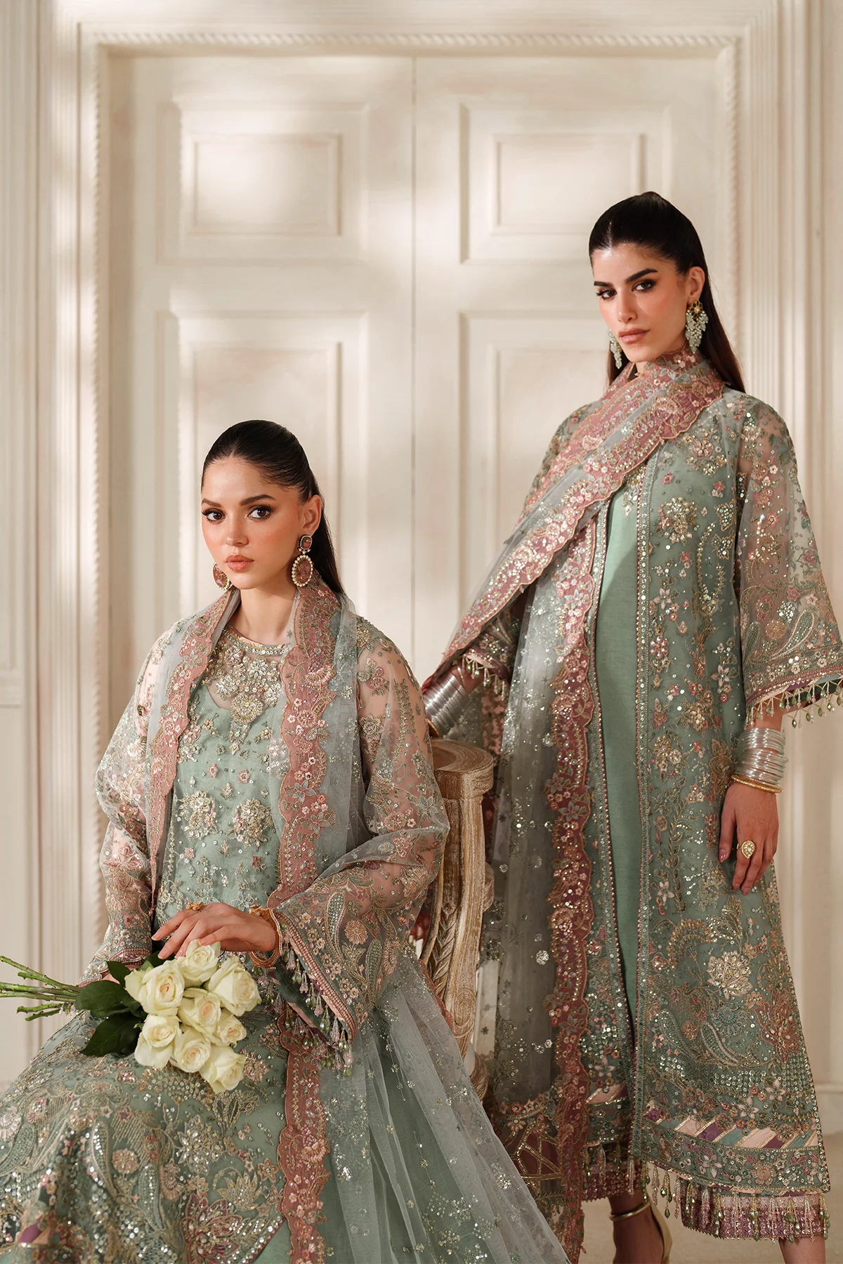 EMBROIDERED NET CH14-06 STITCHED - Image 12