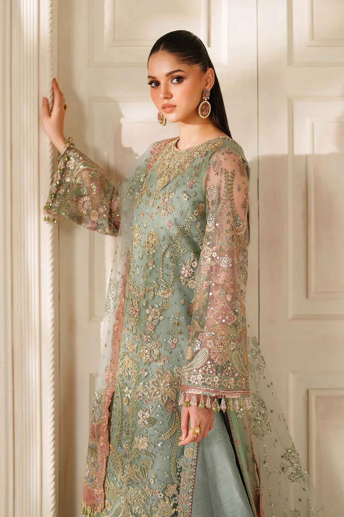 EMBROIDERED NET CH14-06 STITCHED - Image 14
