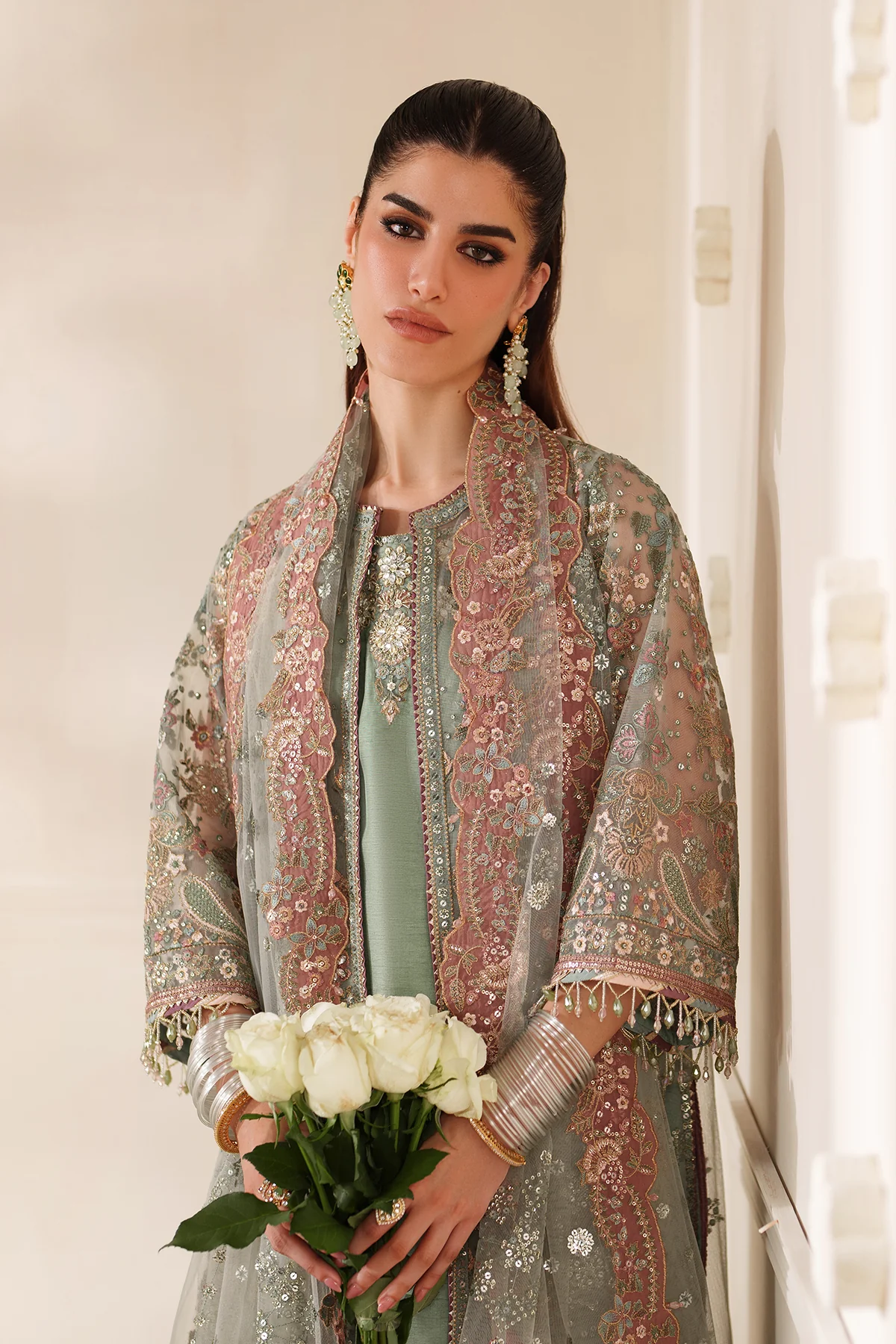 EMBROIDERED NET CH14-06 STITCHED - Image 15