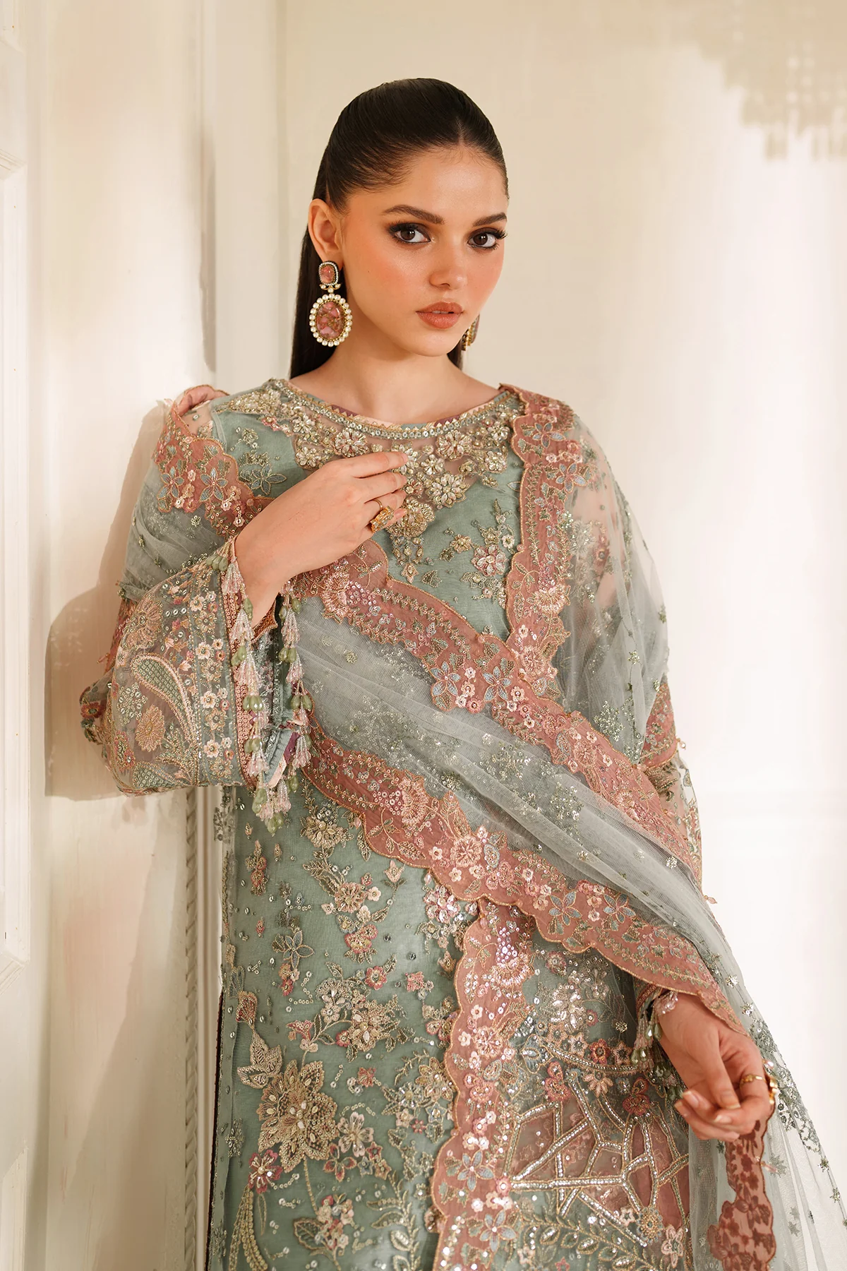 EMBROIDERED NET CH14-06 STITCHED - Image 16