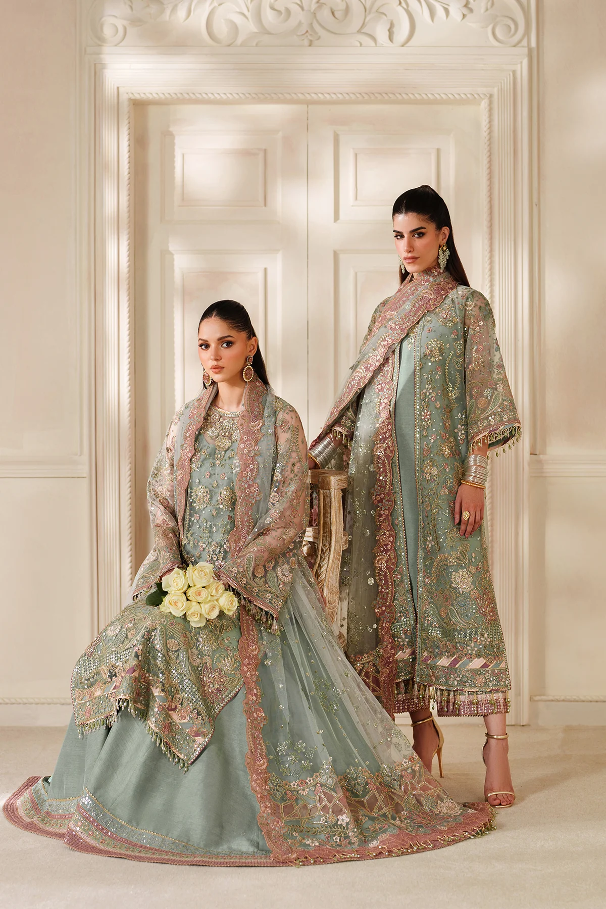 EMBROIDERED NET CH14-06 STITCHED - Image 6