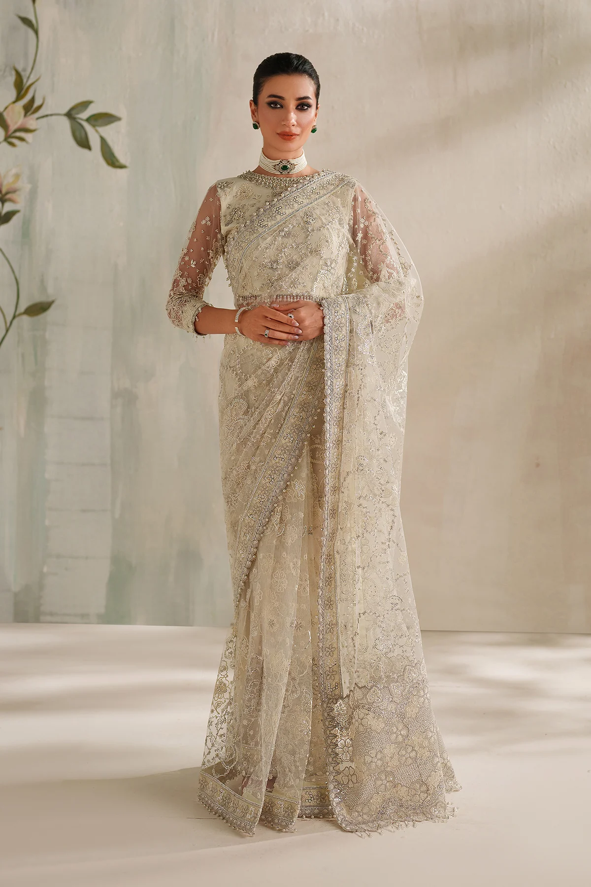 EMBROIDERED NET SF-4372