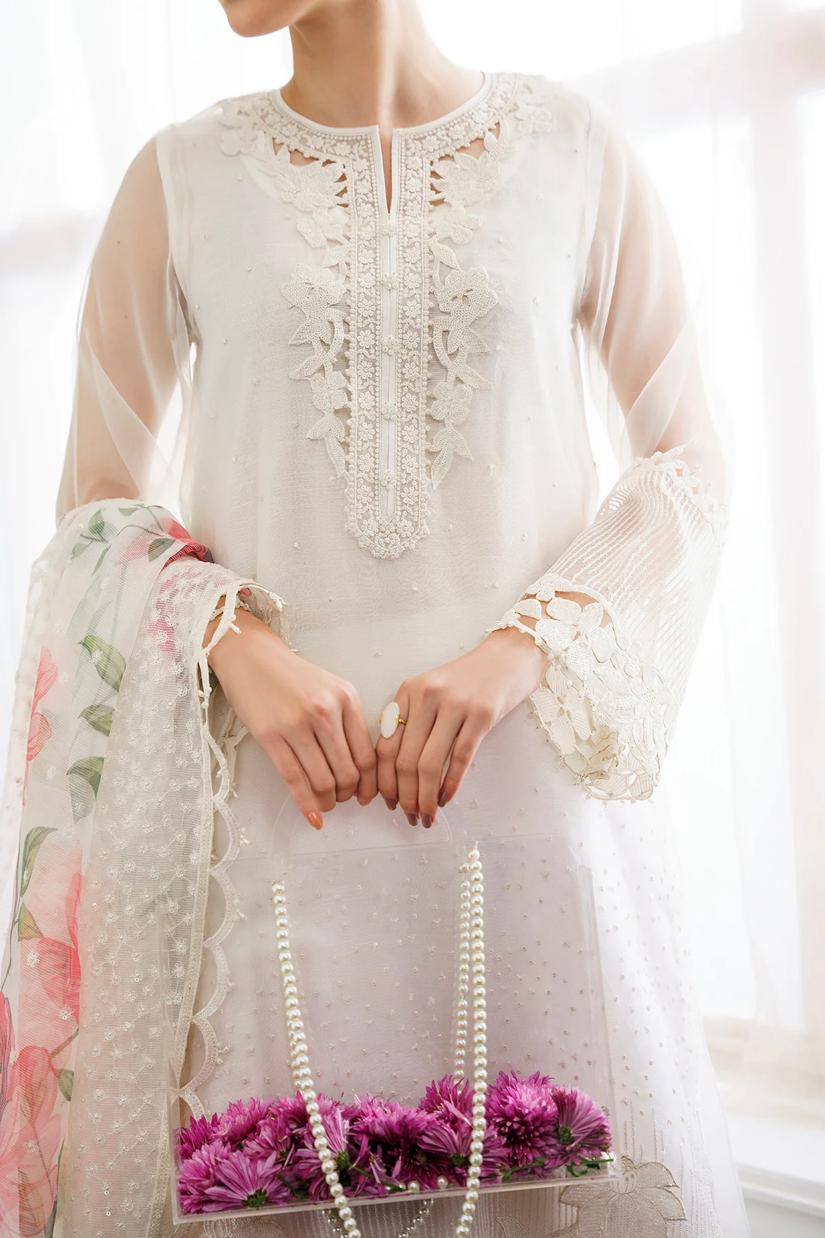 EMBROIDERED ORGANZA UF-526 - Image 3