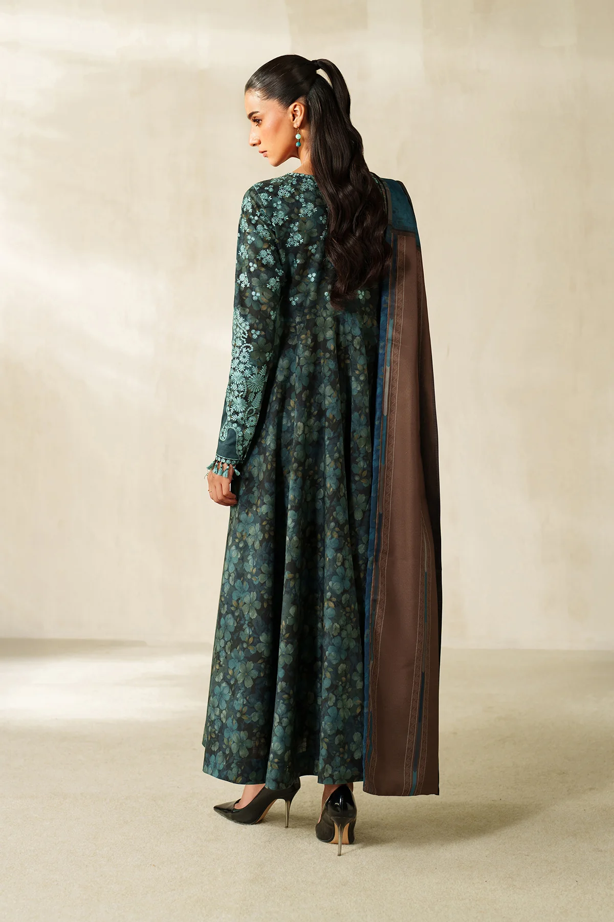 EMBROIDERED PRINTED KHADDAR PR-1231 - Image 2